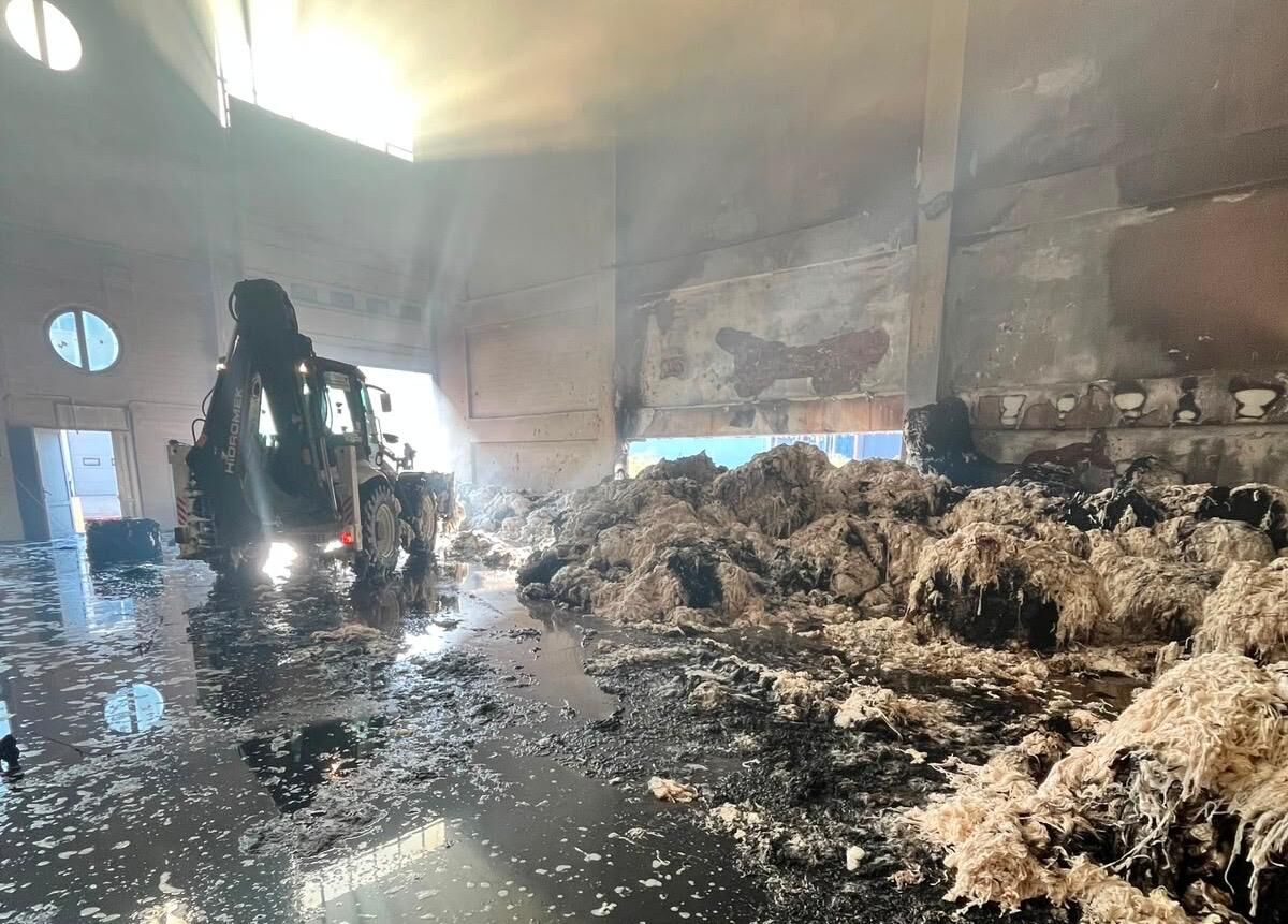 Kahramanmaraş’ta Tekstil Fabrikasında Yangın Çıktı (3)-1