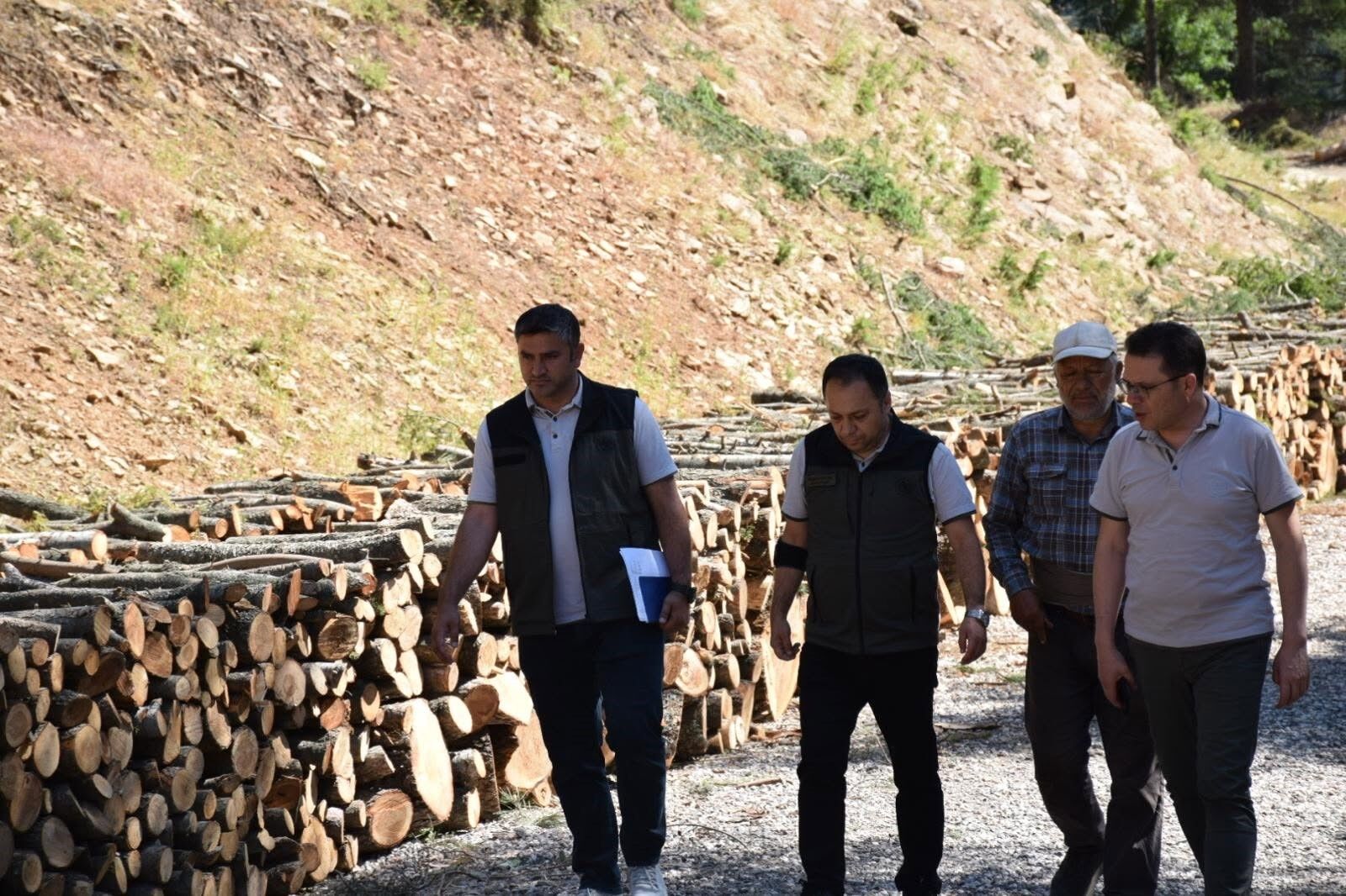 Kahramanmaraş'ta Yangın Riskine Karşı Yol Kenarlarında Temizlik Ve Bakım (2)