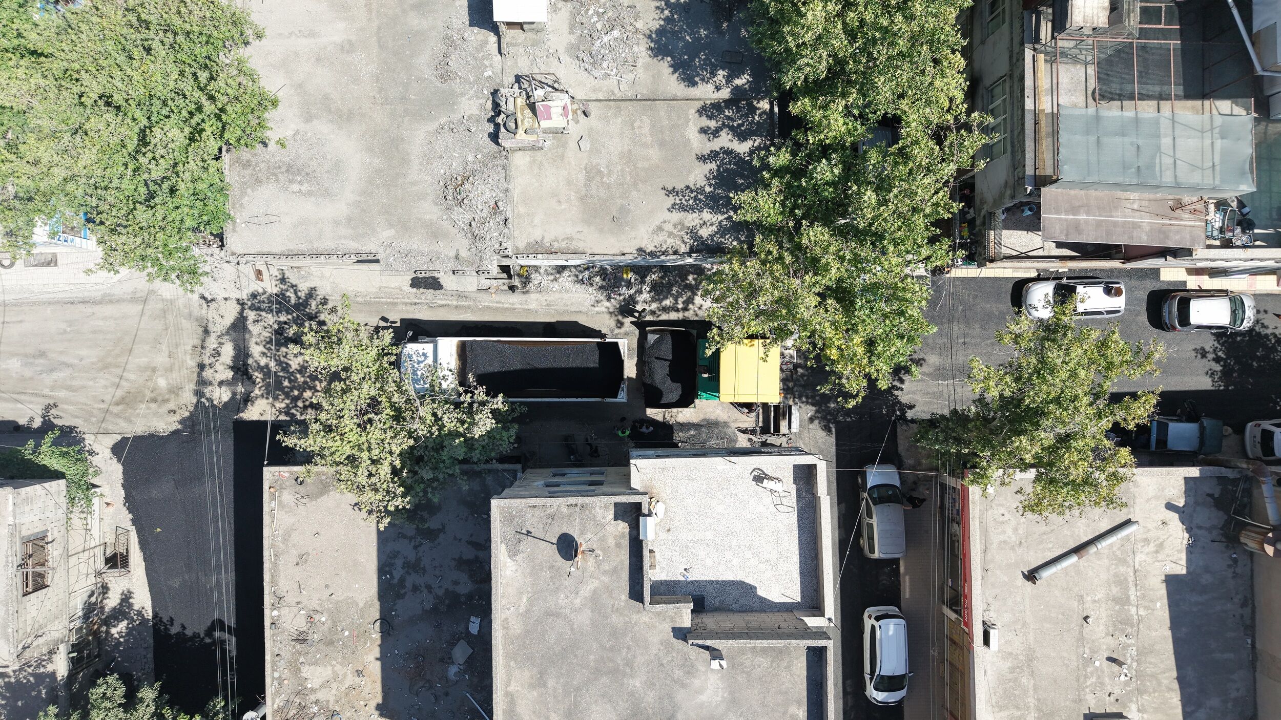 Kahramanmaraş’ta Yol Seferberliği Menderes Mahallesi Yenileniyor (3)