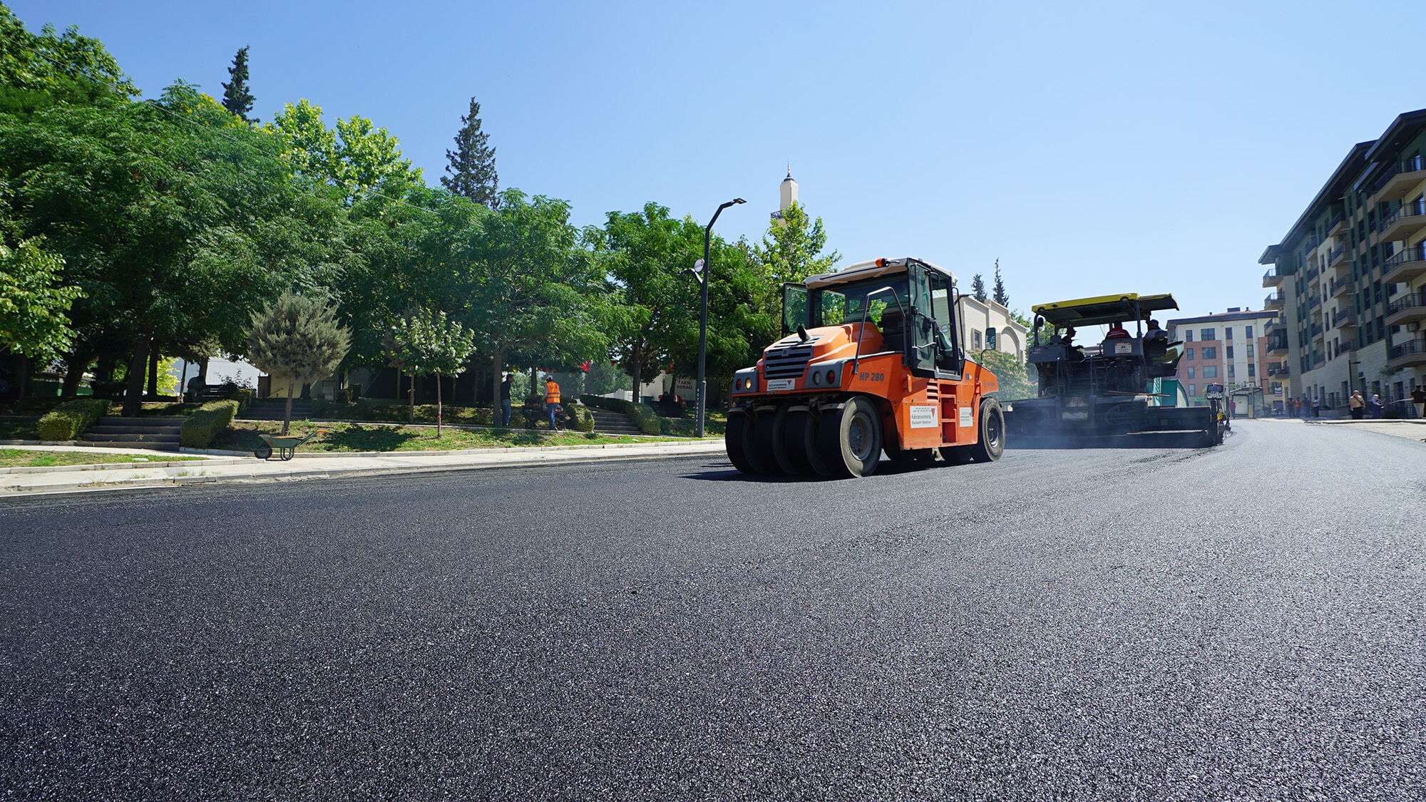 Kahramanmaraş’ta Zübeyde Hanım Caddesi Yenileniyor (4)
