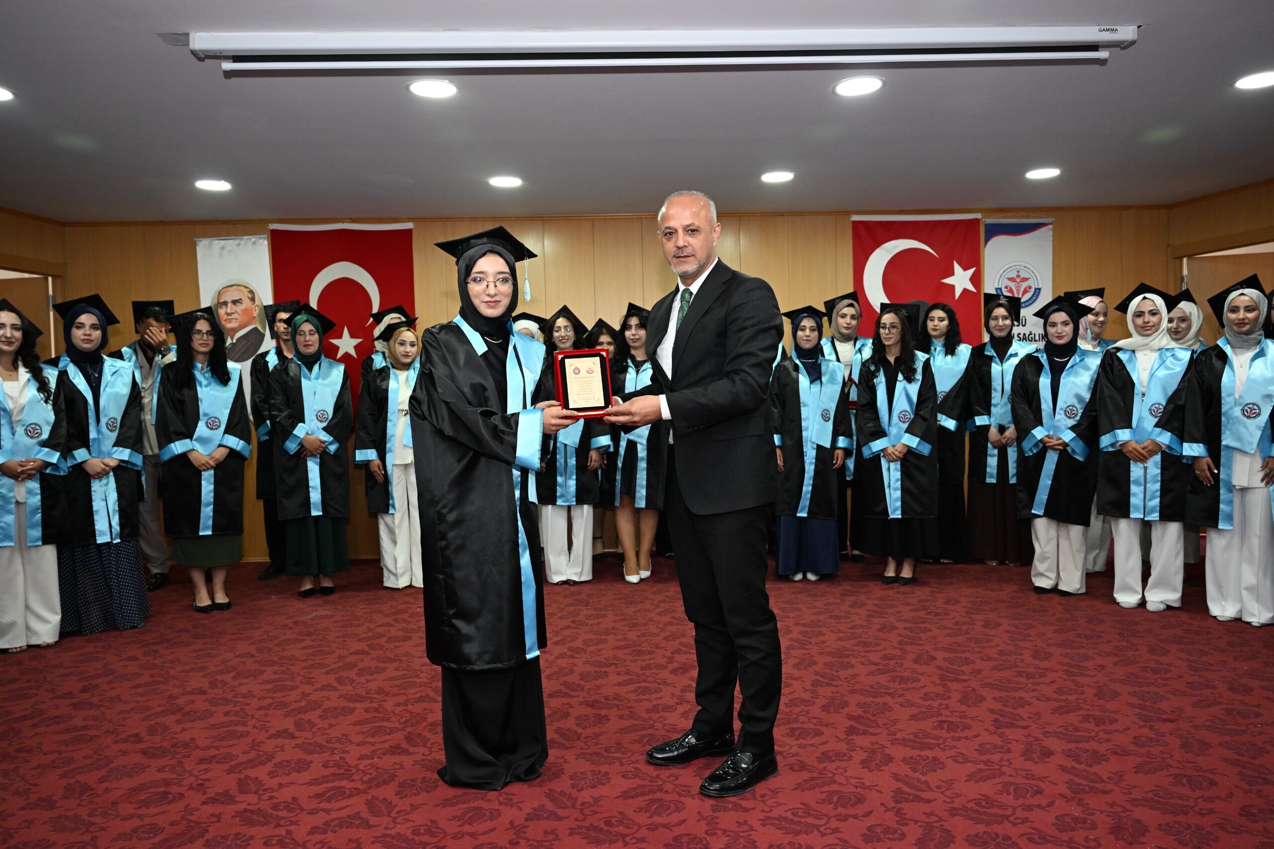 Ksü Afşin Sağlık Yüksekokulu’nda Mezuniyet Coşkusu Yaşandı (1)