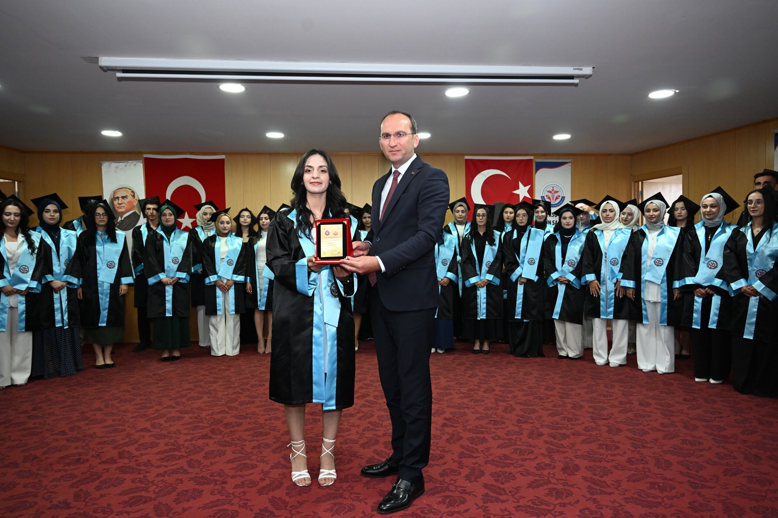 Ksü Afşin Sağlık Yüksekokulu’nda Mezuniyet Coşkusu Yaşandı (2)