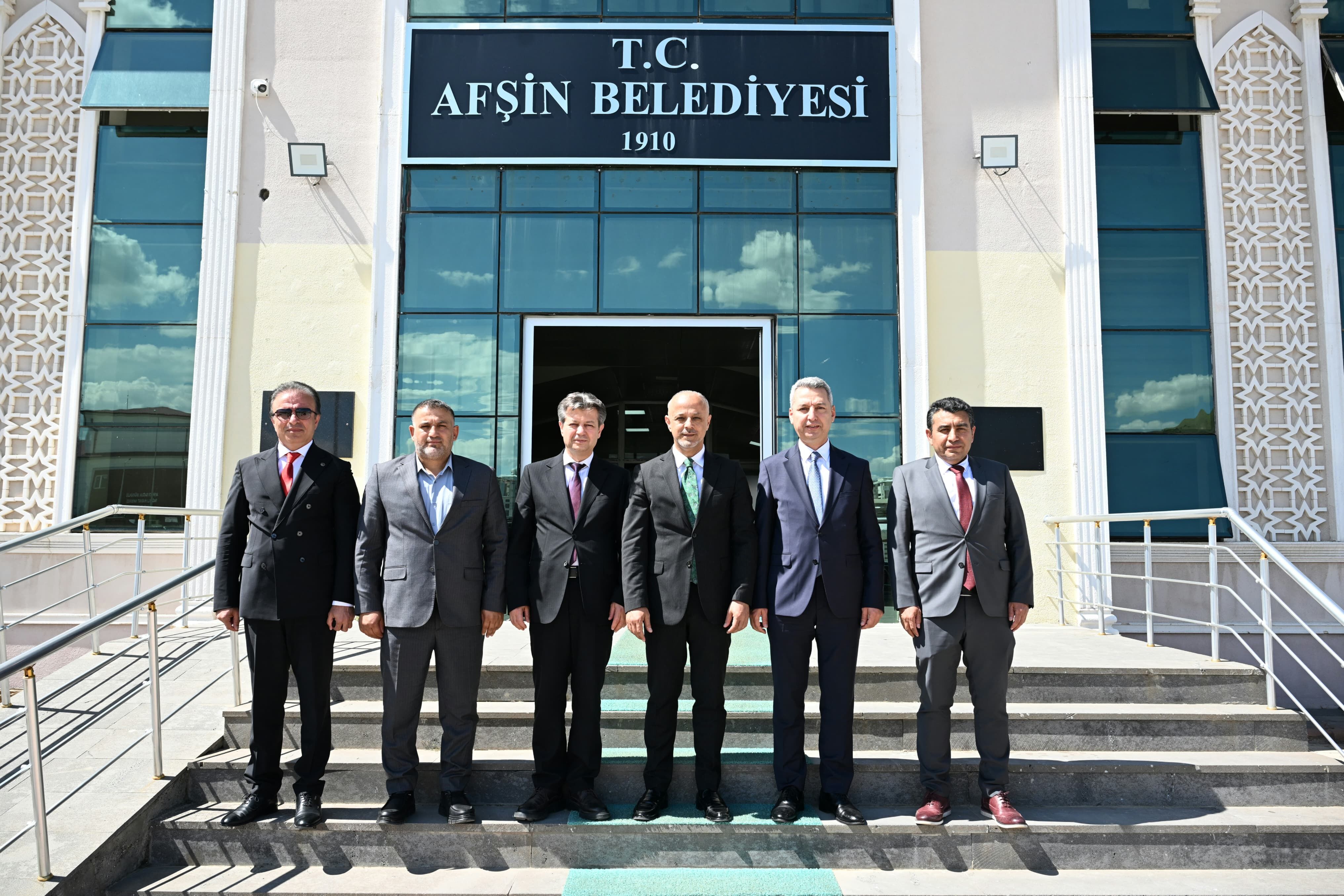 KSÜ Rektörü Okumuş’tan Afşin Belediyesi’ne Anlamlı Ziyaret