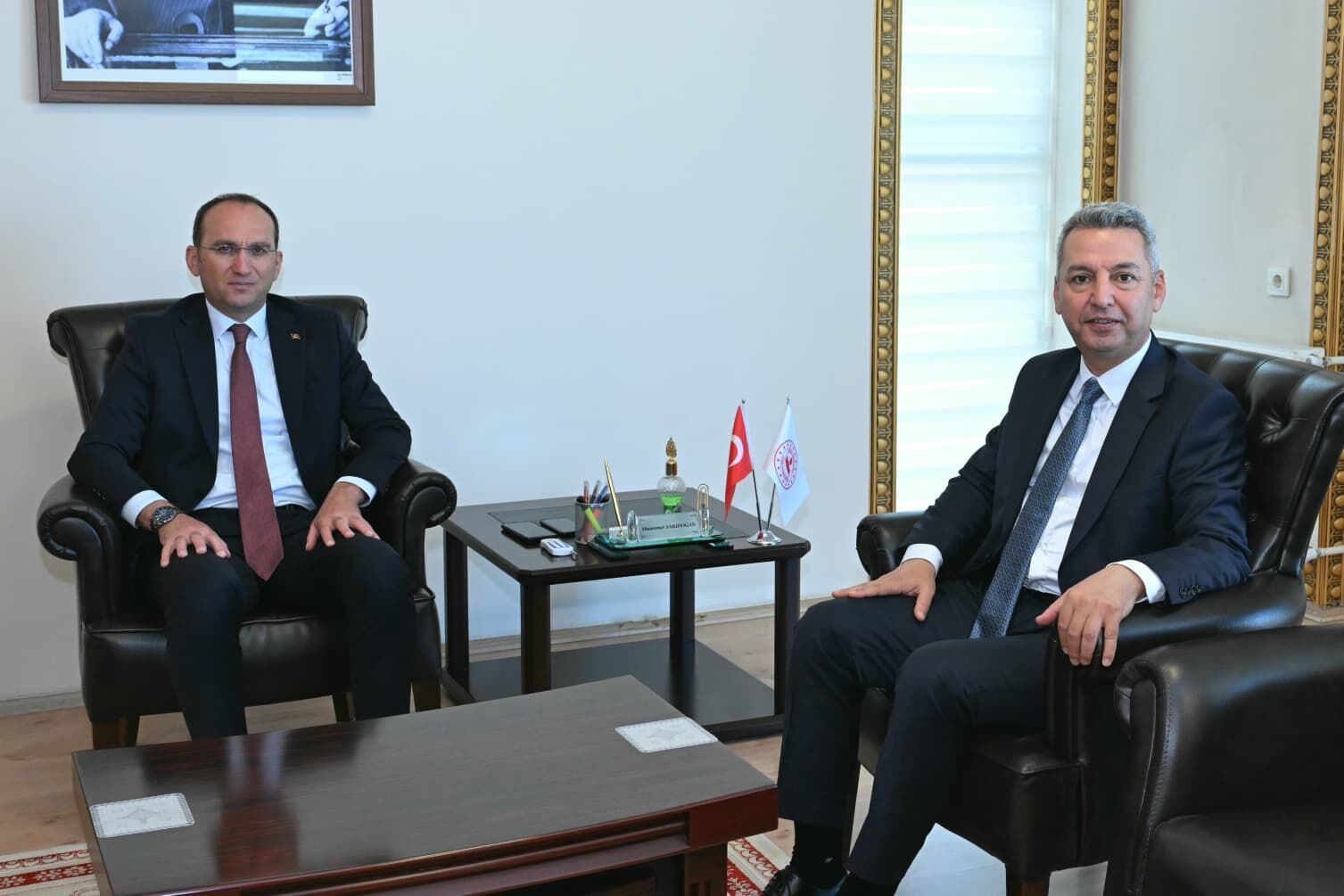 KSÜ Rektörü Okumuş’tan Afşin Kaymakamı Sarıdoğan’a Ziyaret