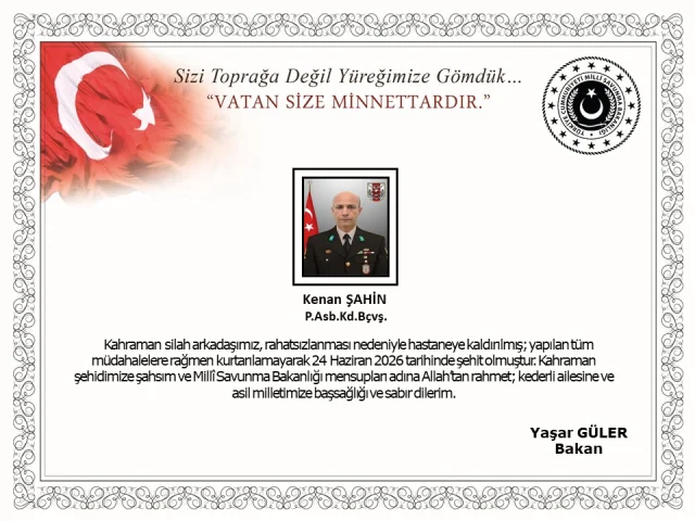Msb Açıkladı Fırat Kalkanı Bölgesinde Bir Asker Şehit Oldu-1