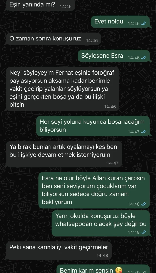 Öğretmen Ve Okul Müdürü Arasındaki Yasak Aşk Ifşa Oldu (2)