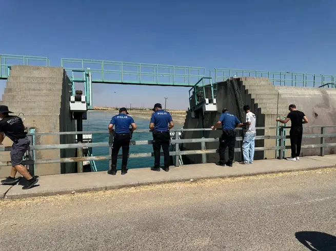 Şanlıurfa’da Kanalda Ceset Olduğu Ihbarıyla Çalışma Başlatıldı