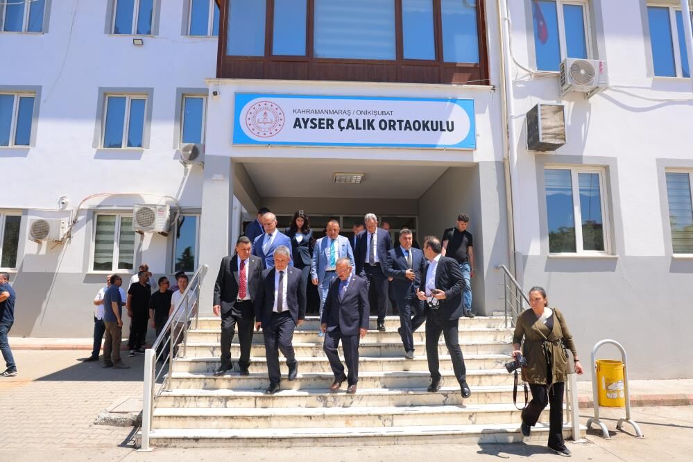 Tbmm Komisyonu Kahramanmaraş’taki Okul Saldırısını Yerinde İnceledi