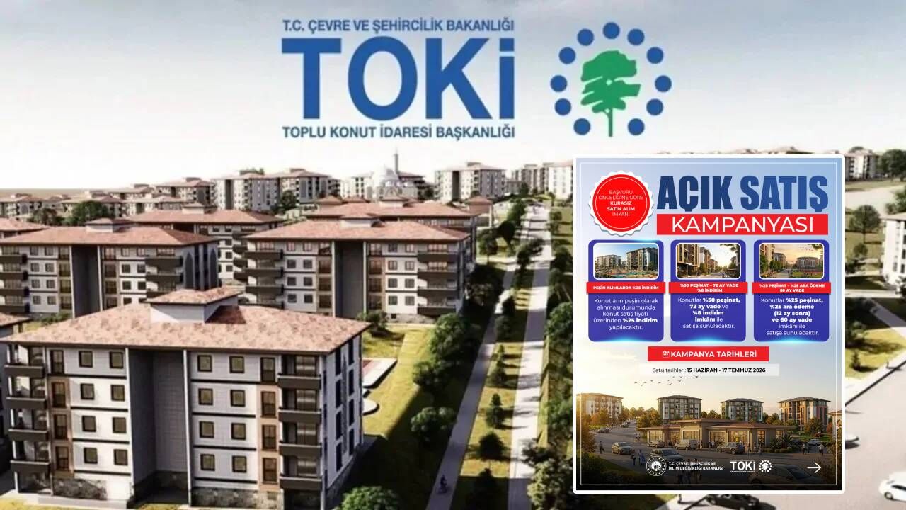 TOKİ, Kahramanmaraş'ta kaç konutu kurasız açık satışla sunacak?