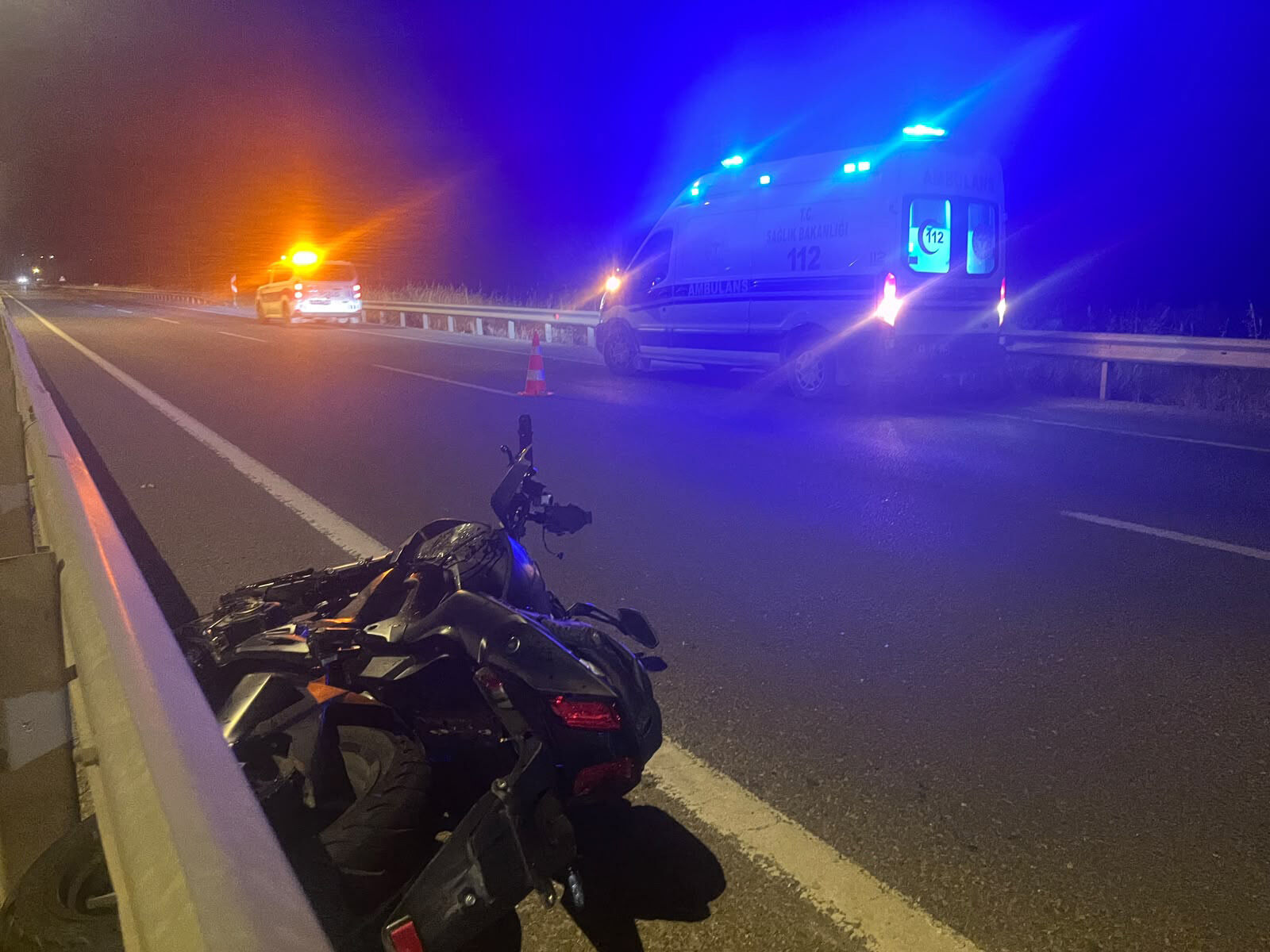 22 yaşındaki Mustafa, motosiklet kazasında öldü