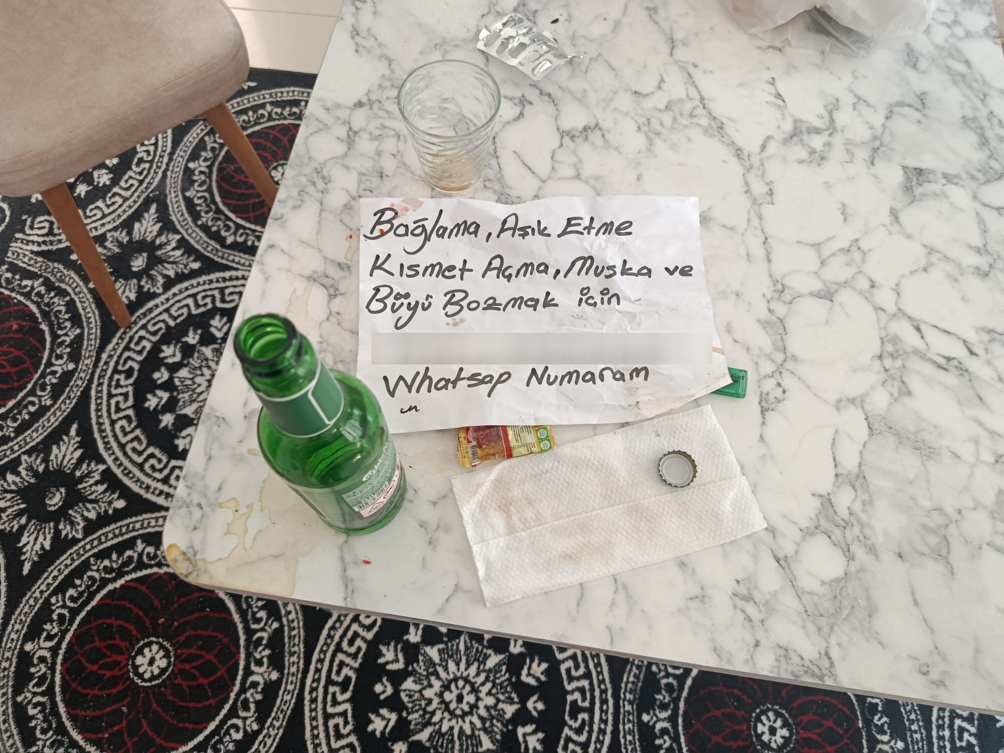 Adana'da 'büyü bozma' vaadiyle dolandırıcılık yapan şebeke çökertildi