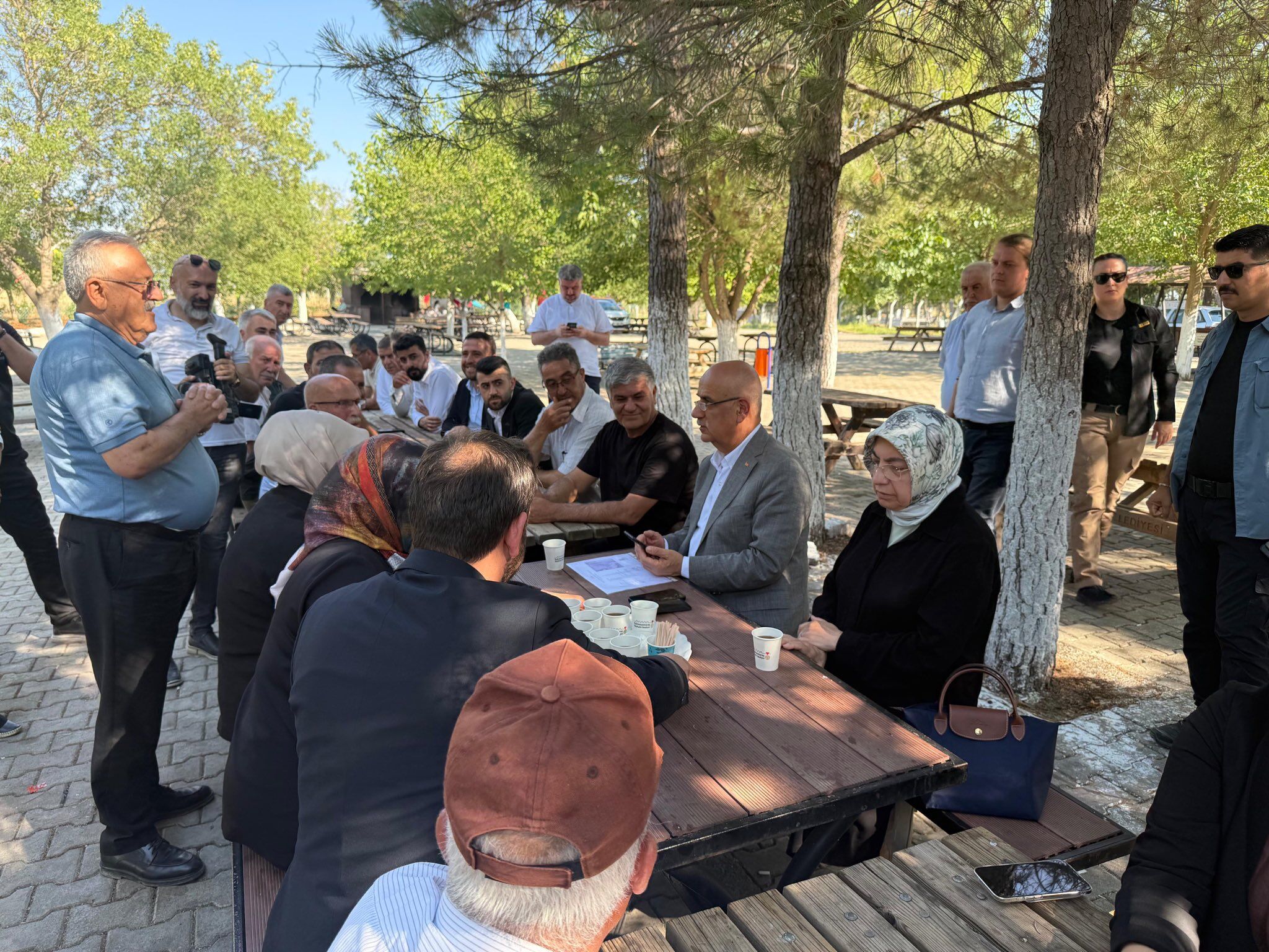 Ak Parti Heyeti Pazarcık’ta Inceleme Yaptı