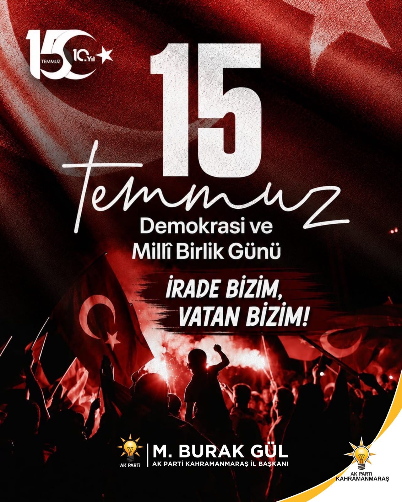 Ak Parti İl Başkanı Gül “Türkiye Geçilmez, Millet Eğilmez” (2)