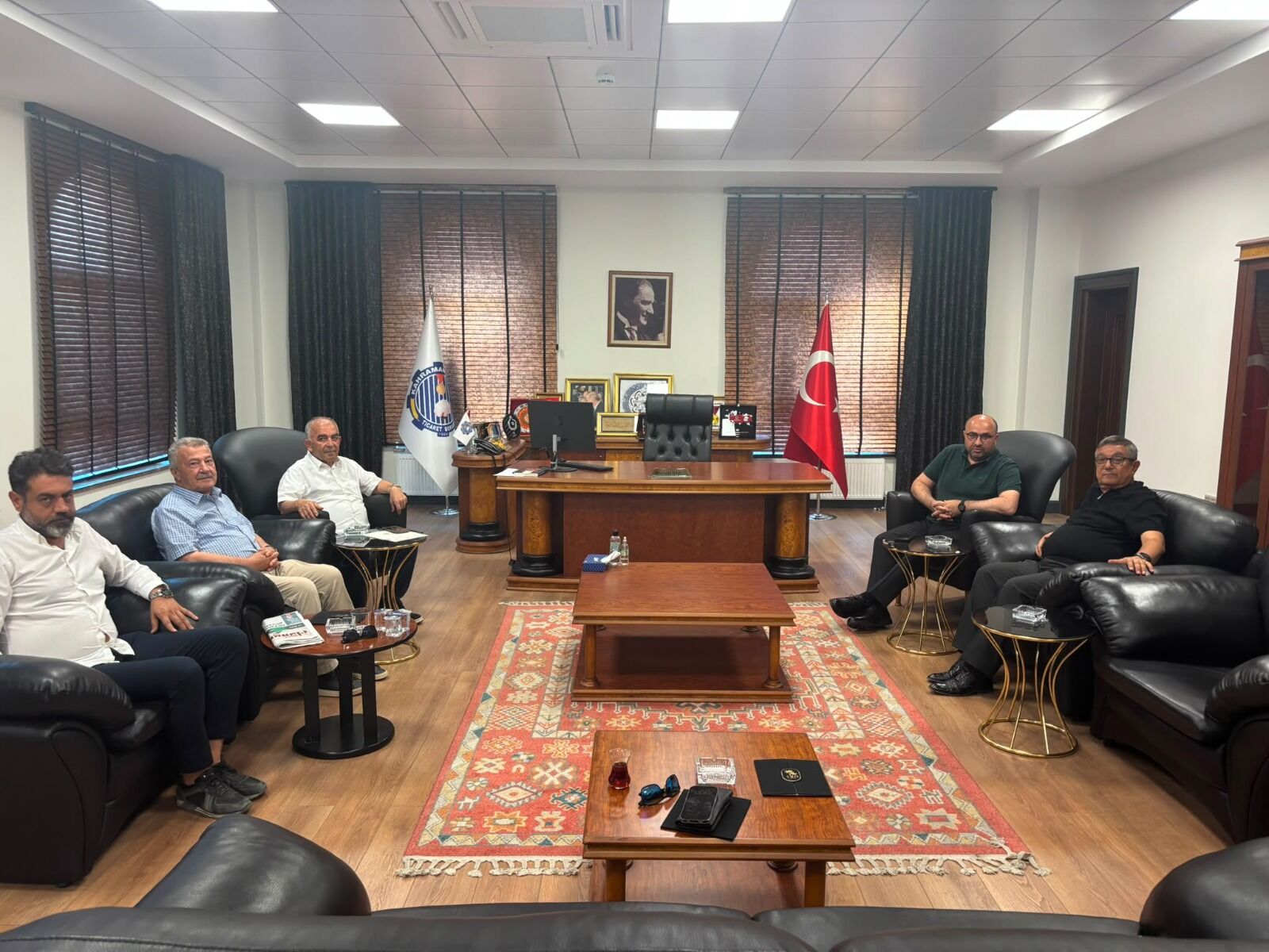 Ak Parti Milletvekili Mehmet Şahin, Ticaret Borsası’nda Kahramanmaraş Ekonomisini Konuştu (1)