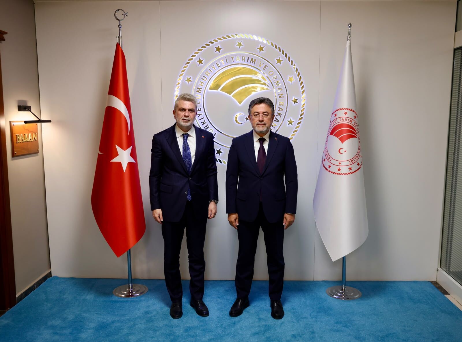 Başkan Görgel, Tarım ve Orman Bakanı Yumaklı'ya Kahramanmaraş'ın Taleplerini İletti