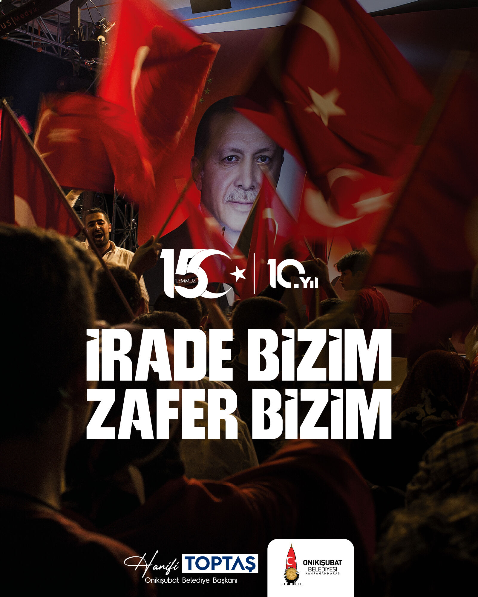 Başkan Toptaş 15 Temmuz, İradesine Sahip Çıkan Milletimizin Zaferidir (1)