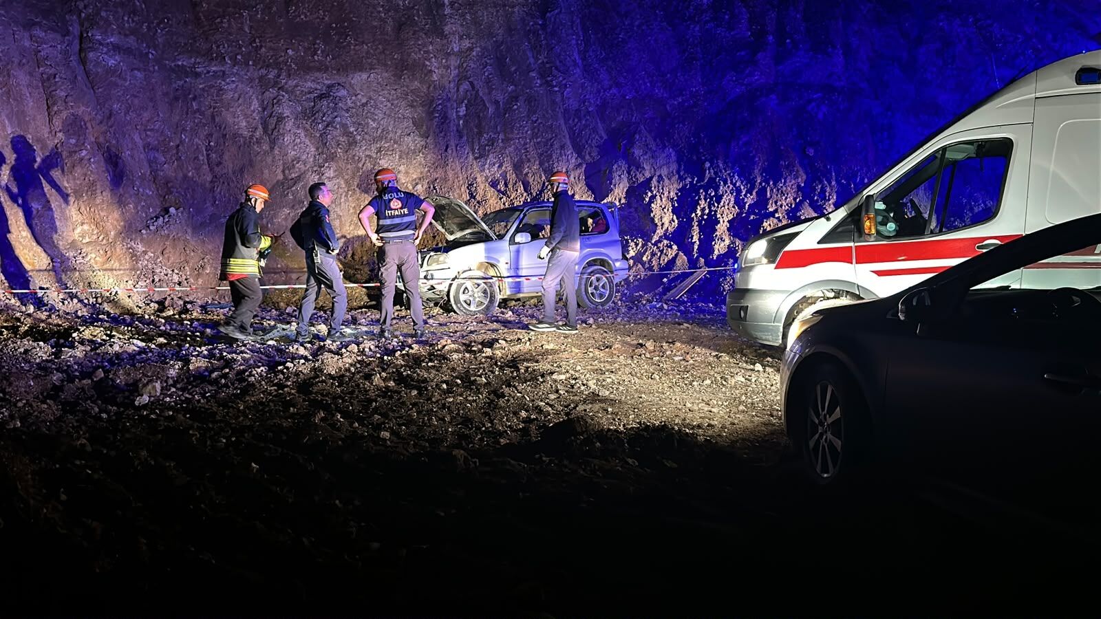Bolu'da Feci Kaza! 2 Kişi Yaşamını Yitirdi (1)