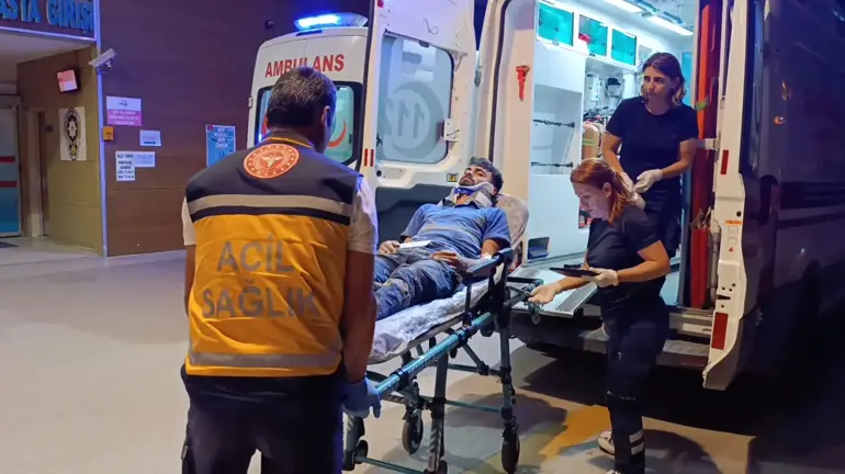 Bursa'da Ağaca Çarpan Otomobilin Sürücüsü Yaralandı