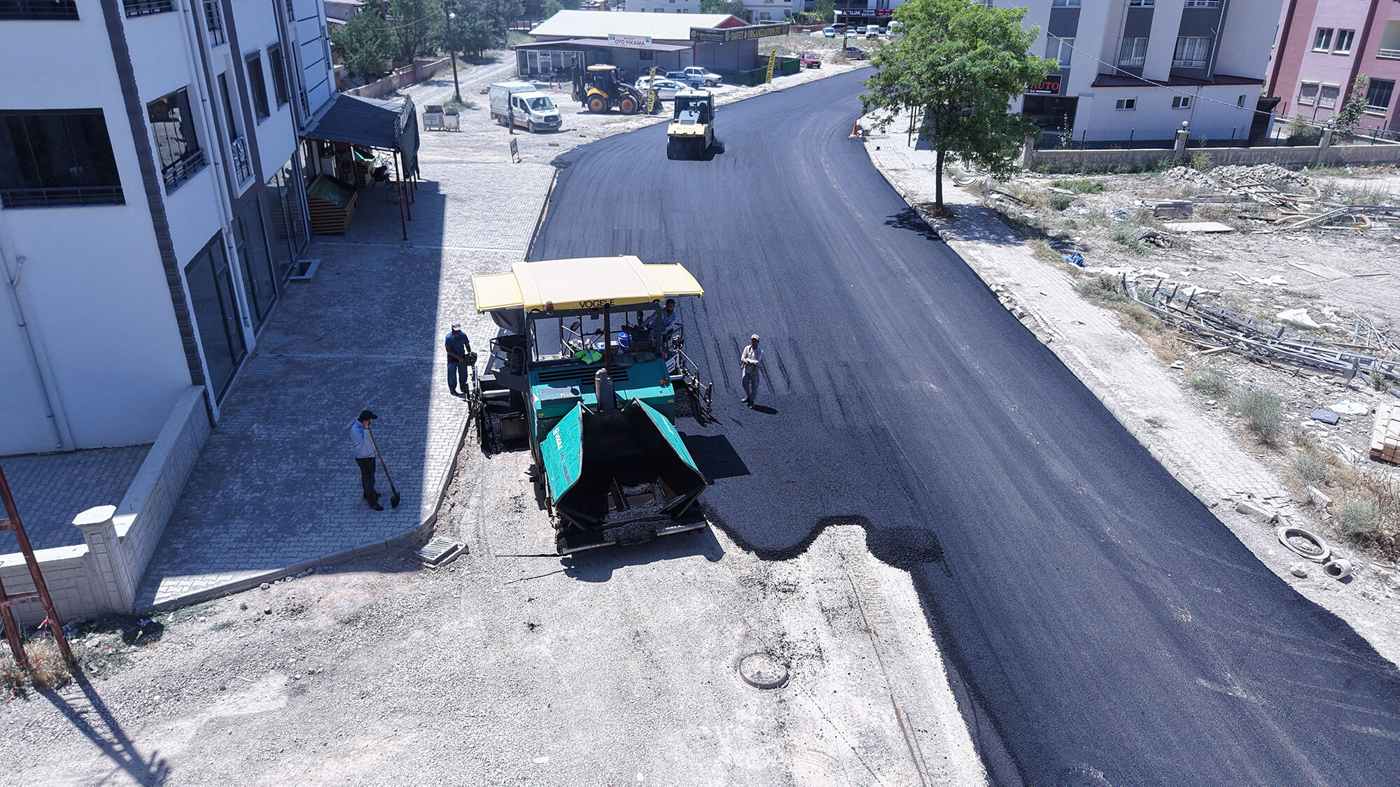 Büyükşehir, Elbistan Kümbet Caddesi’ni Baştan Sona Yeniliyor (1)