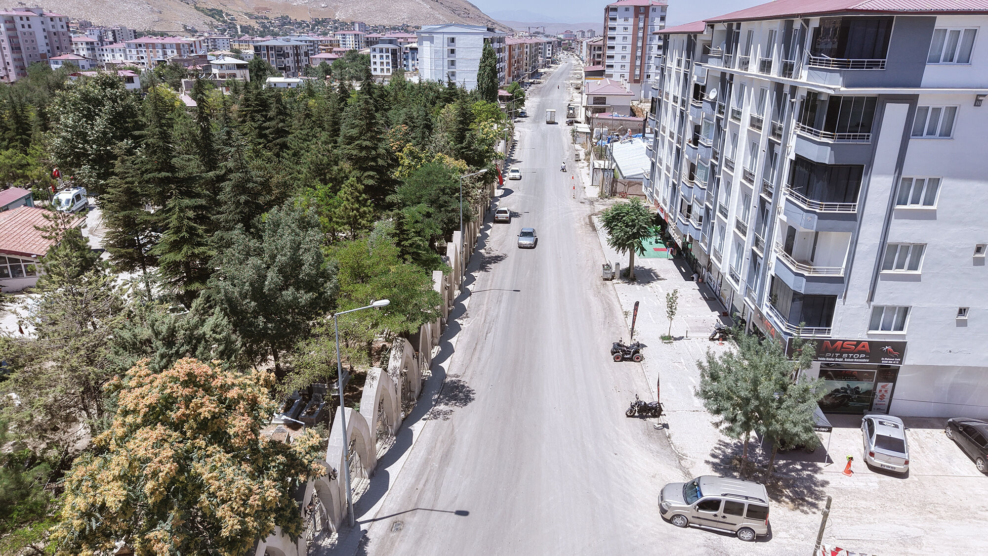 Elbistan Hacı Esat Efendi Caddesi’nde Ilk Etap Tamamladı (2)