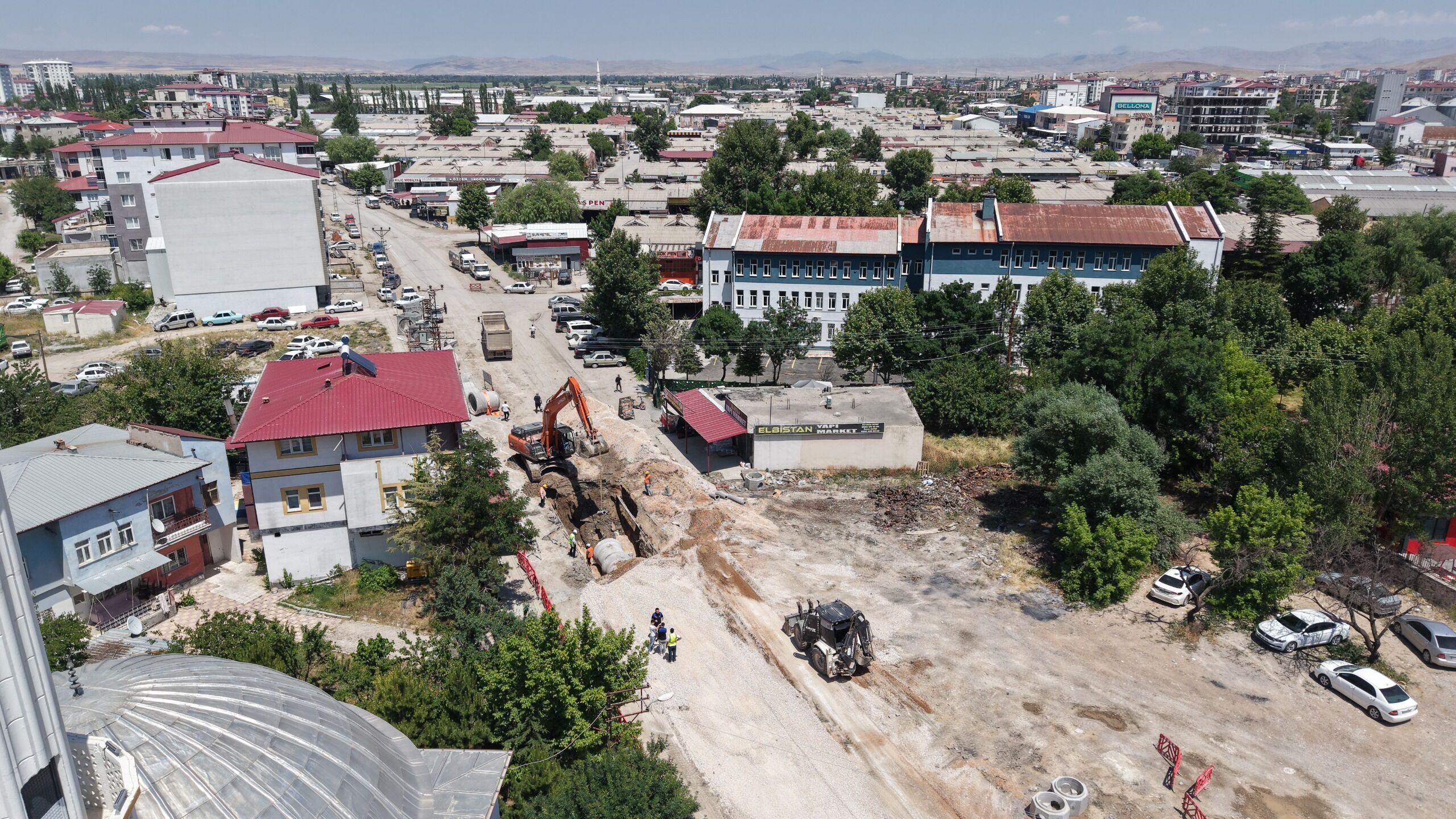 Elbistan Küçük Sanayi Sitesi’nde Büyük Dönüşüm Başladı (7)