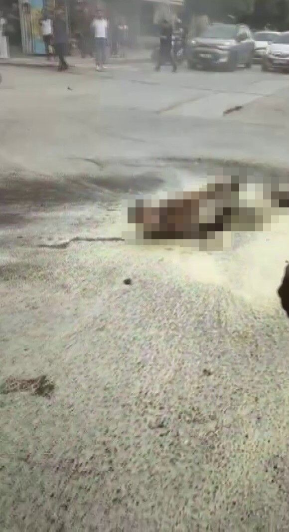 Hatay'da Şahıs Üzerine Benzin Döküp Kendini Yaktı! Korku Dolu Anlar Kamerada2