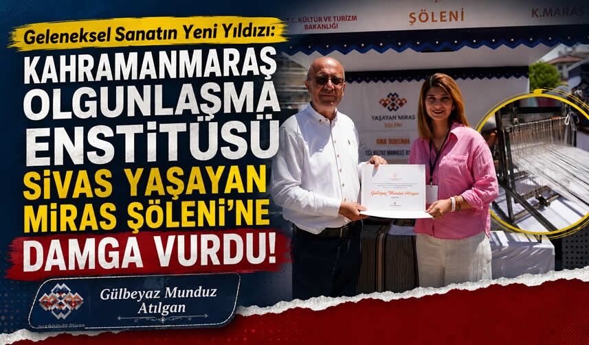 Kahramanmaraş Aba Dokuması Sivas'ta Büyük Beğeni Topladı (2)