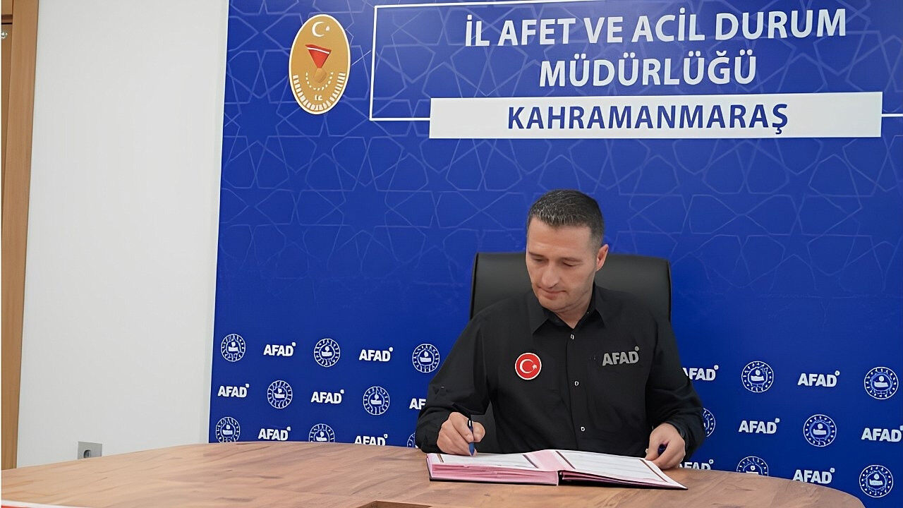 Kahramanmaraş AFAD'ın yeni müdürü belli oldu!