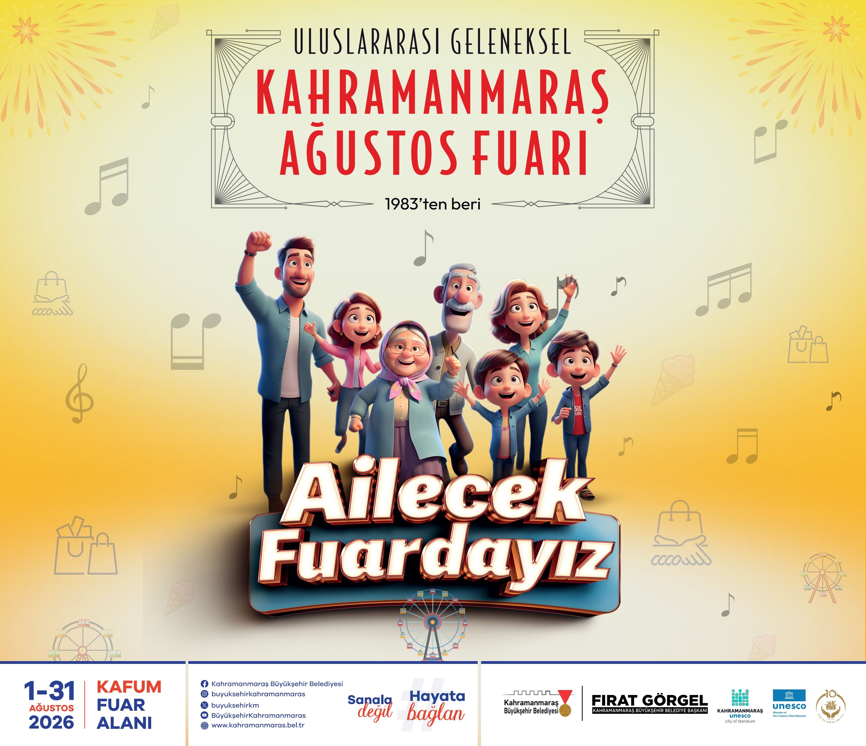 Kahramanmaraş Ağustos Fuarı Programı Belli Oldu (4)