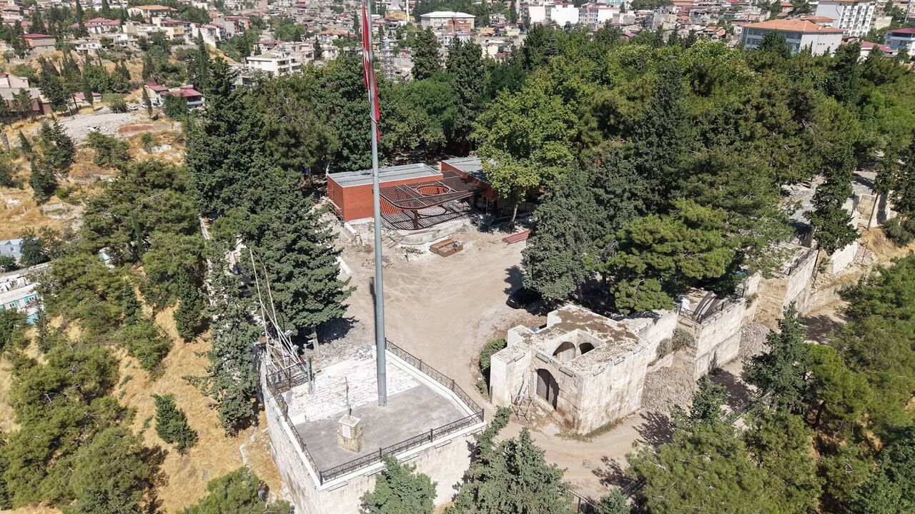 Kahramanmaraş Büyükşehir Belediyesi Ve Kültür Ve Turizm Bakanlığı Iş Birliğiyle Tarihi Kalede Yürütülen Kapsamlı Restorasyon Çalışmalarında Sona Yaklaşılıyor.