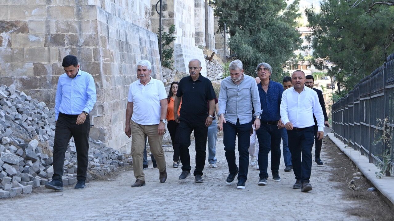 Kahramanmaraş Büyükşehir Belediyesi Ve Kültür Ve Turizm Bakanlığı Iş Birliğiyle Tarihi Kalede Yürütülen Kapsamlı Restorasyon Çalışmalarında Sona Yaklaşılıyor.5