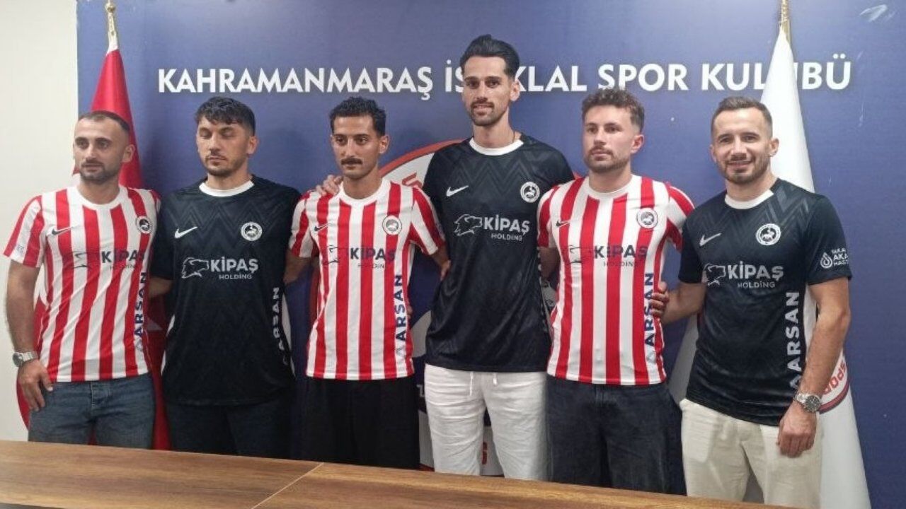 Kahramanmaraş İstiklalspor'dan kadroya 6 takviye birden