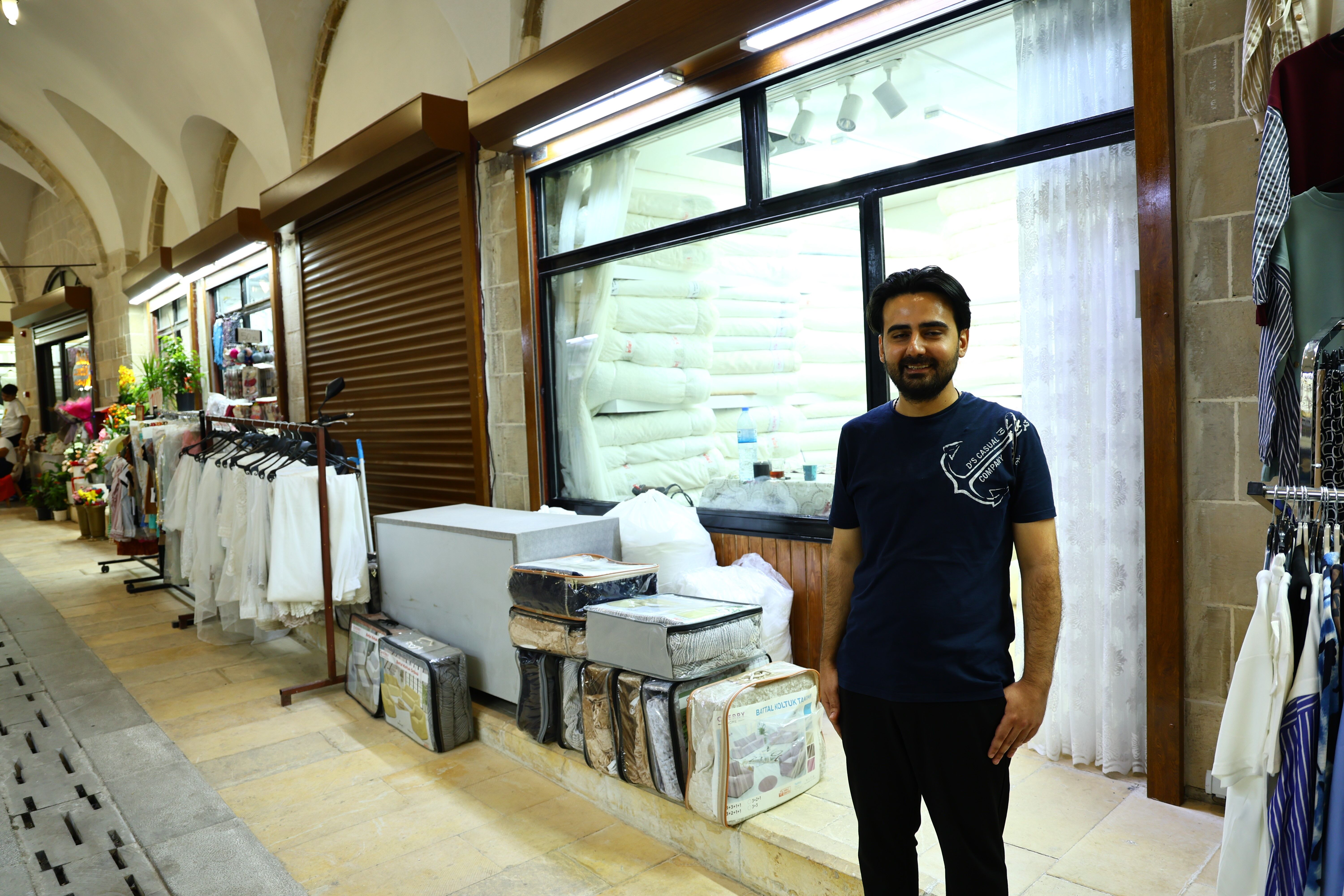 Kahramanmaraş'ın Asırlık Çarşısı Yazın Doğal Serinliğiyle Dikkat Çekiyor (2)