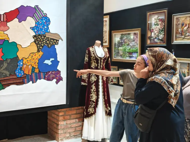 Kahramanmaraş'ın Dokuma Kültürü 81 İlin Haritasında Sergilendi (3)