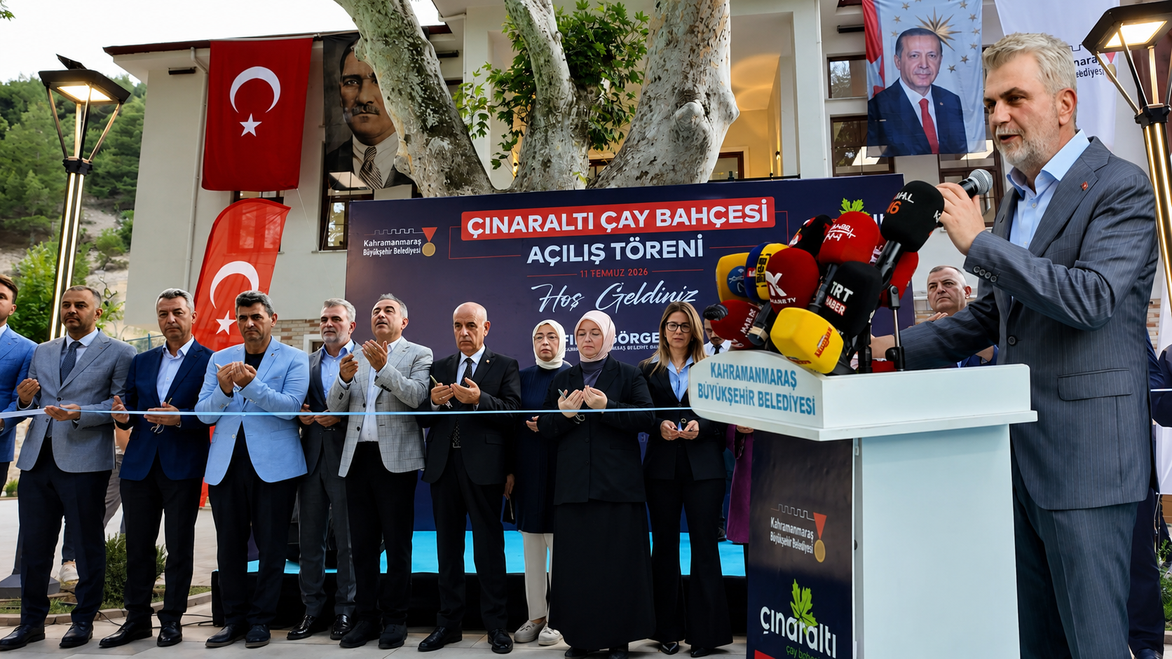 Kahramanmaraş'ın Efsane Mekânı Çınaraltı Yeniden Kapılarını Açtı