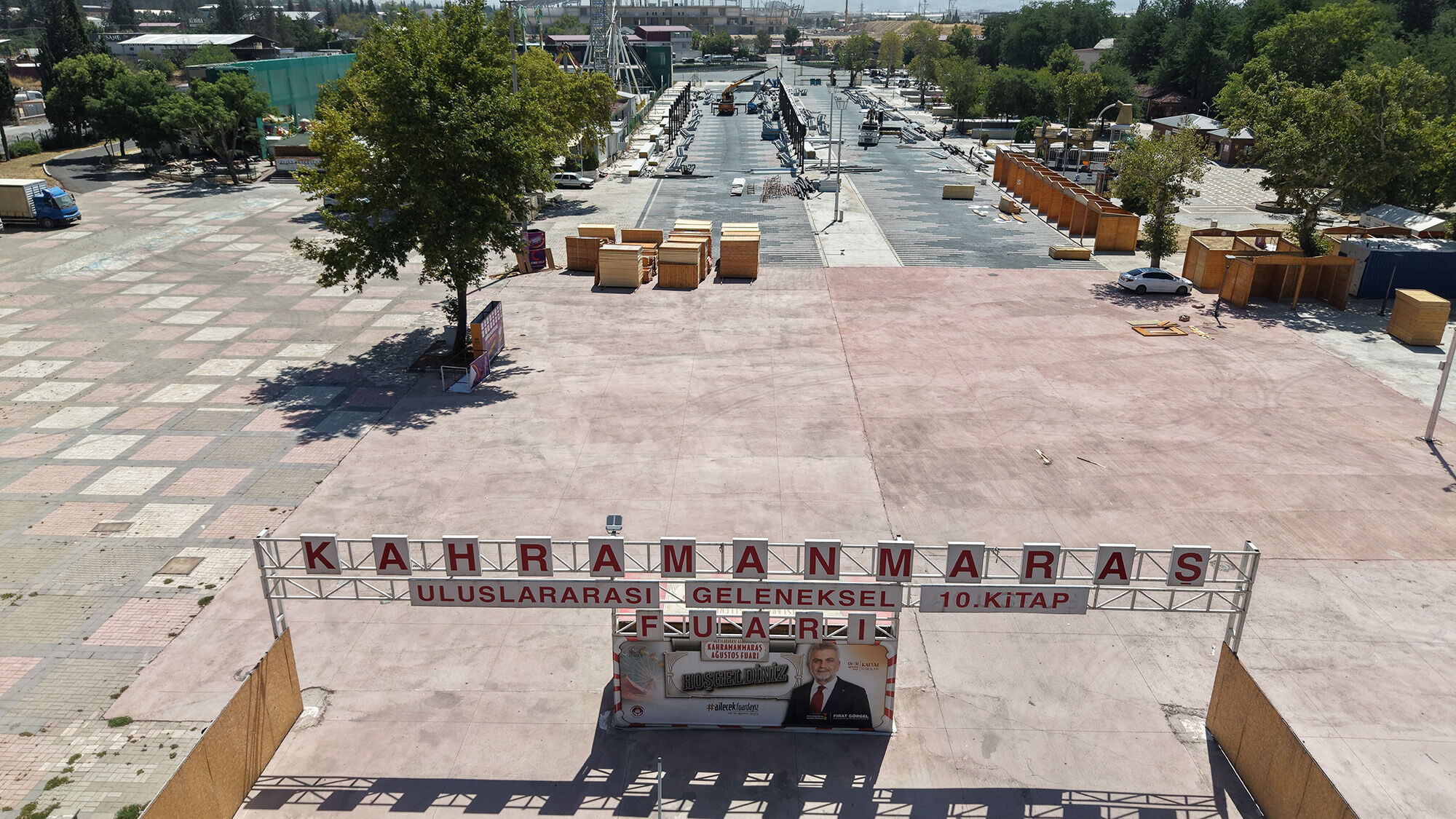 Kahramanmaraş'ın Geleneksel Ağustos Fuarı İçin Büyük Hazırlık! İşte Son Durum (5)
