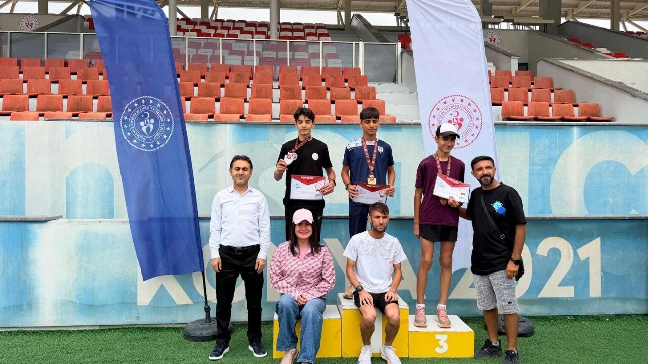 Kahramanmaraşlı sporcu Fatih Uzun Türkiye ikincisi oldu