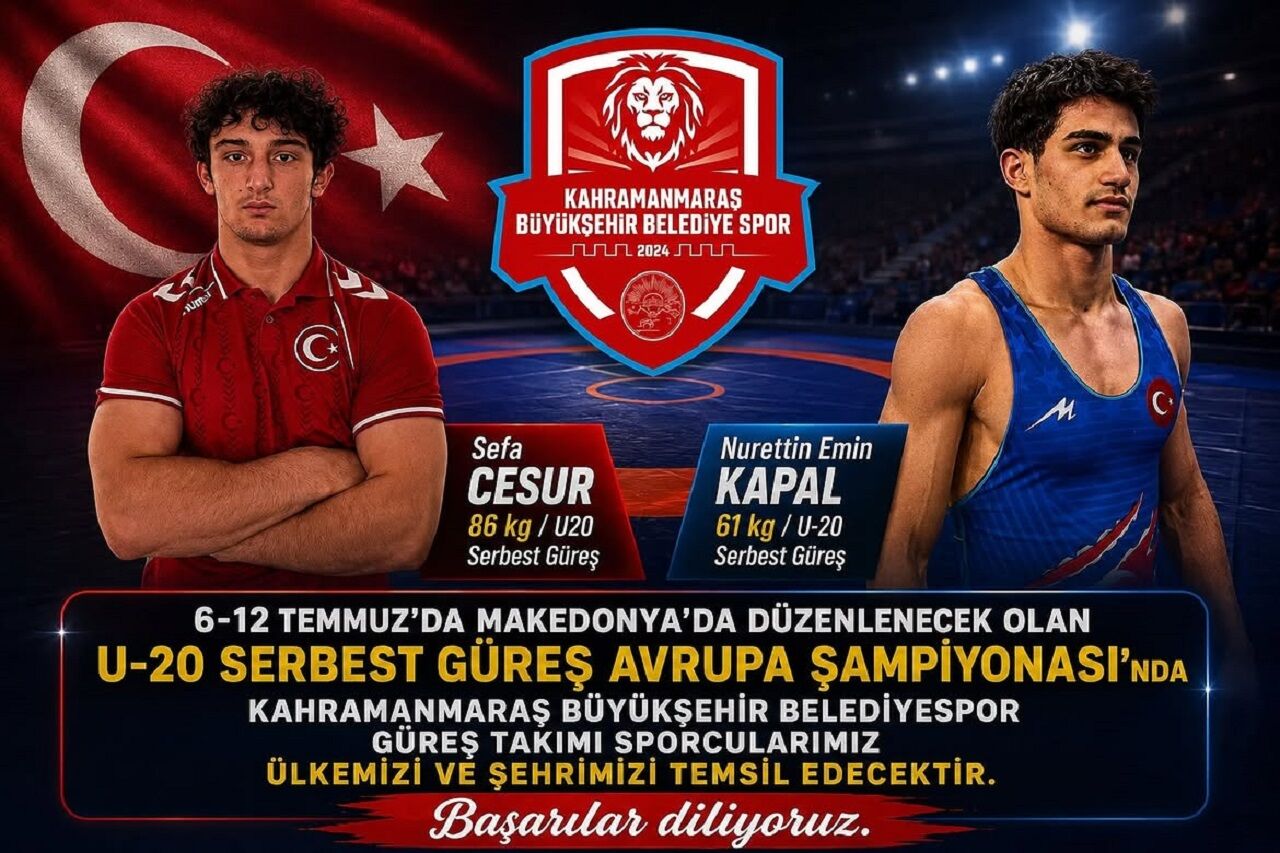 Kahramanmaraşlı Sporcular Avrupa Şampiyonası'nda Ter Dökecek