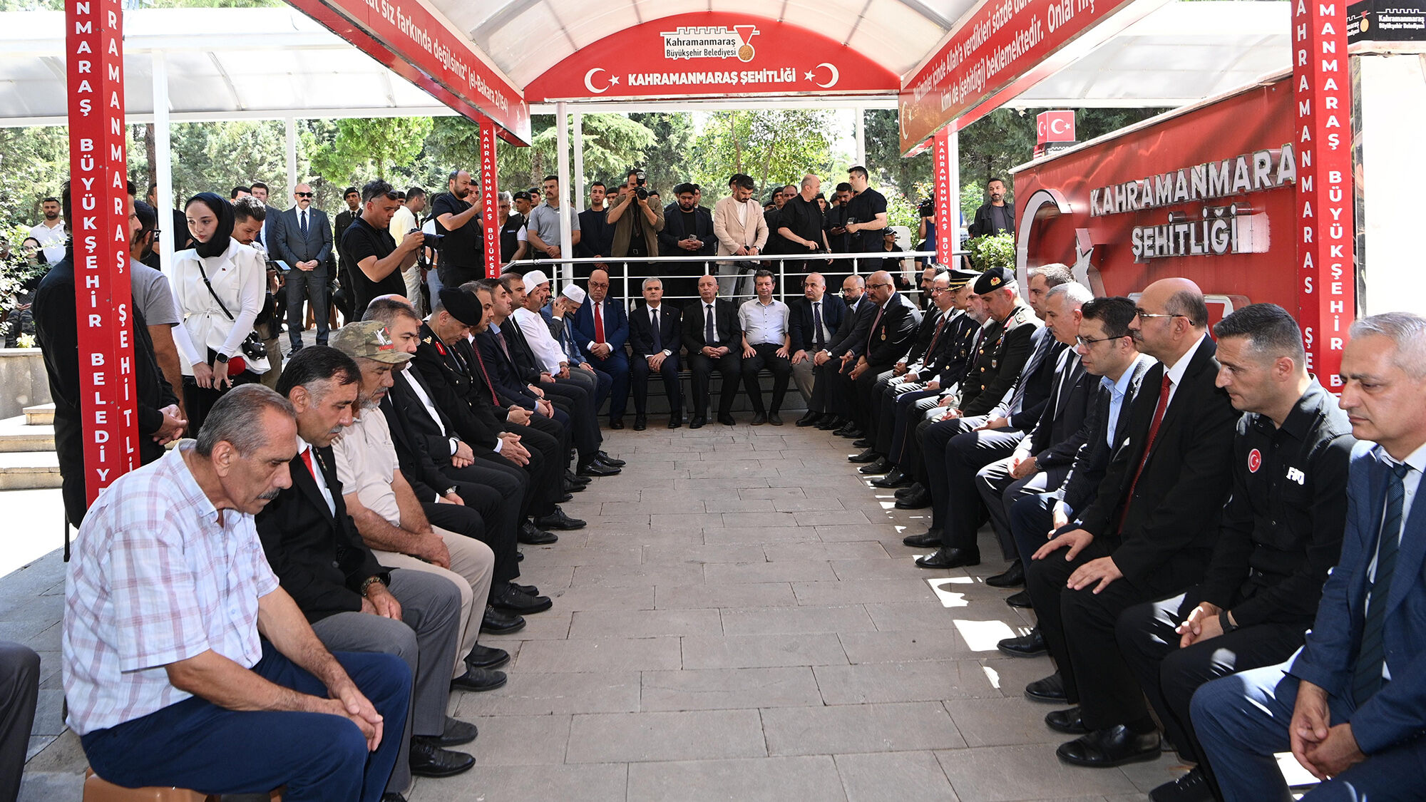 Kahramanmaraş'ta 15 Temmuz'un 10. Yılında Aziz Şehitler Dualarla Anıldı (1)