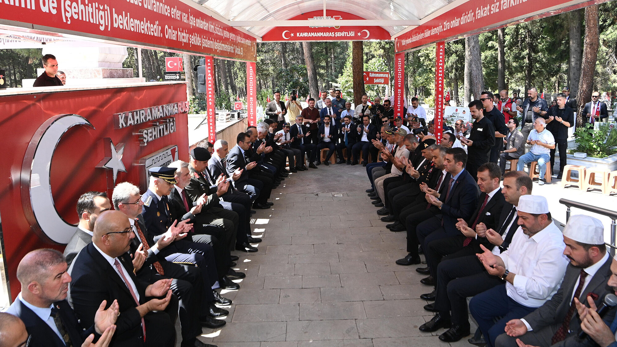 Kahramanmaraş'ta 15 Temmuz'un 10. Yılında Aziz Şehitler Dualarla Anıldı (5)
