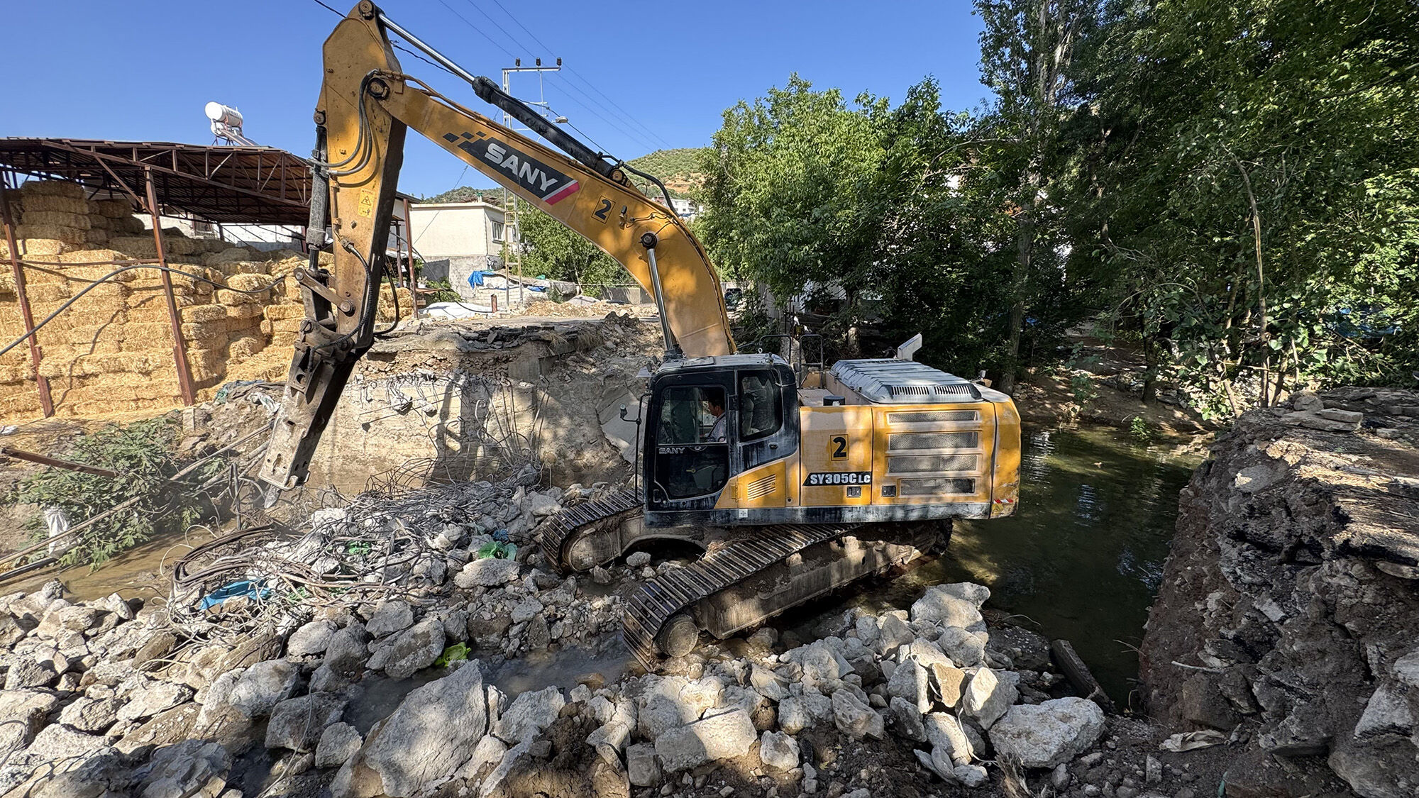 Kahramanmaraş'ta Eski Köprü Yıkılıyor, Yerine Dev Ulaşım Yatırımı Geliyor (5)