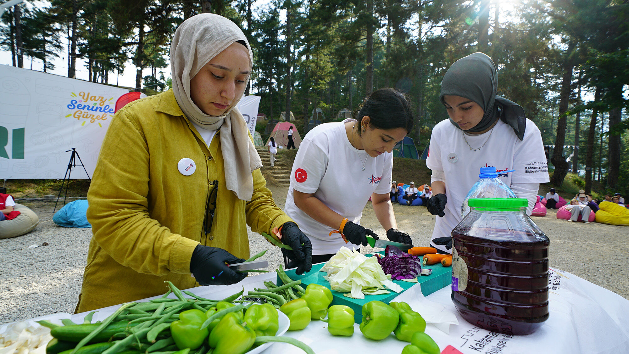 Kahramanmaraş’ta Gençler Gastronomi Kampında Hem Öğrendi Hem Eğlendi (3)