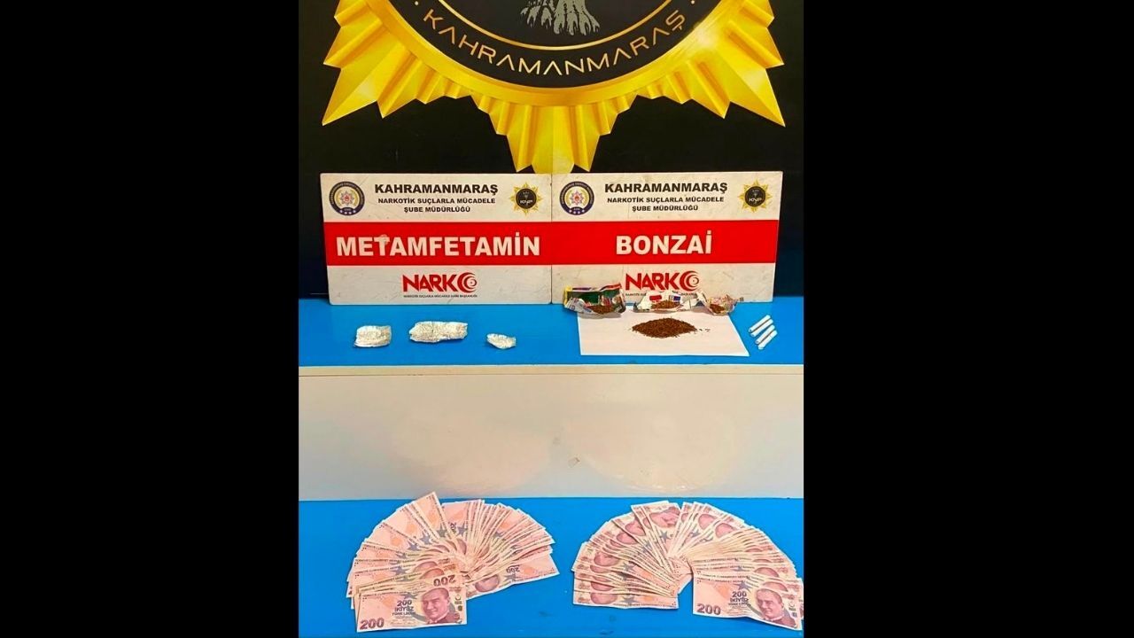 Kahramanmaraş'ta Narkotik Operasyonlarında Büyük Darbe! (1)