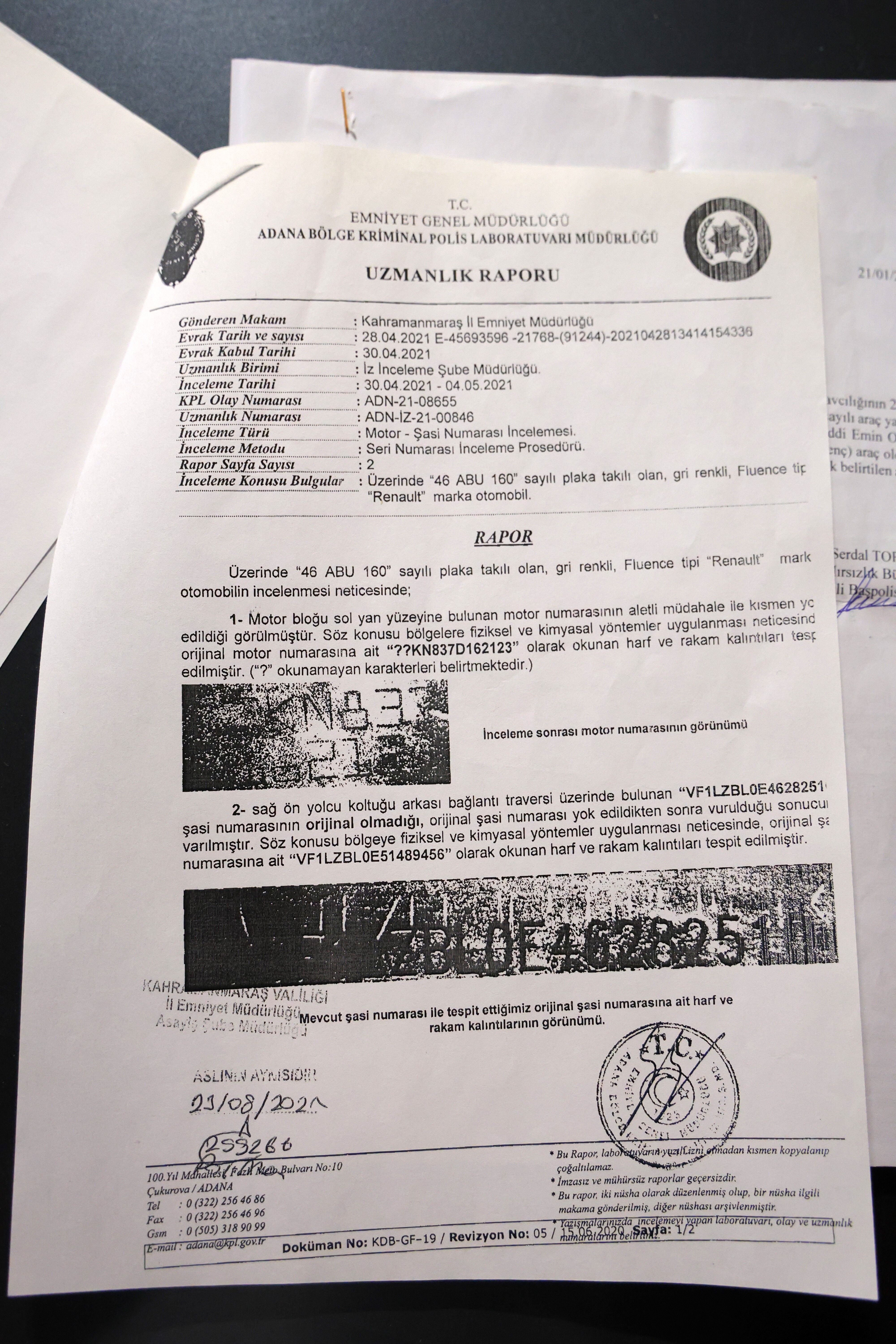 Kahramanmaraş’ta Satın Aldığı Araç Çalıntı Çıktı, 5 Yıldır Bekliyor (2)