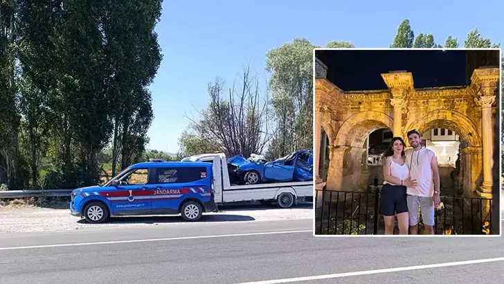 Kazada uzman çavuş Hasan Samur ile eşi öldü, 8 aylık bebekleri ağır yaralandı