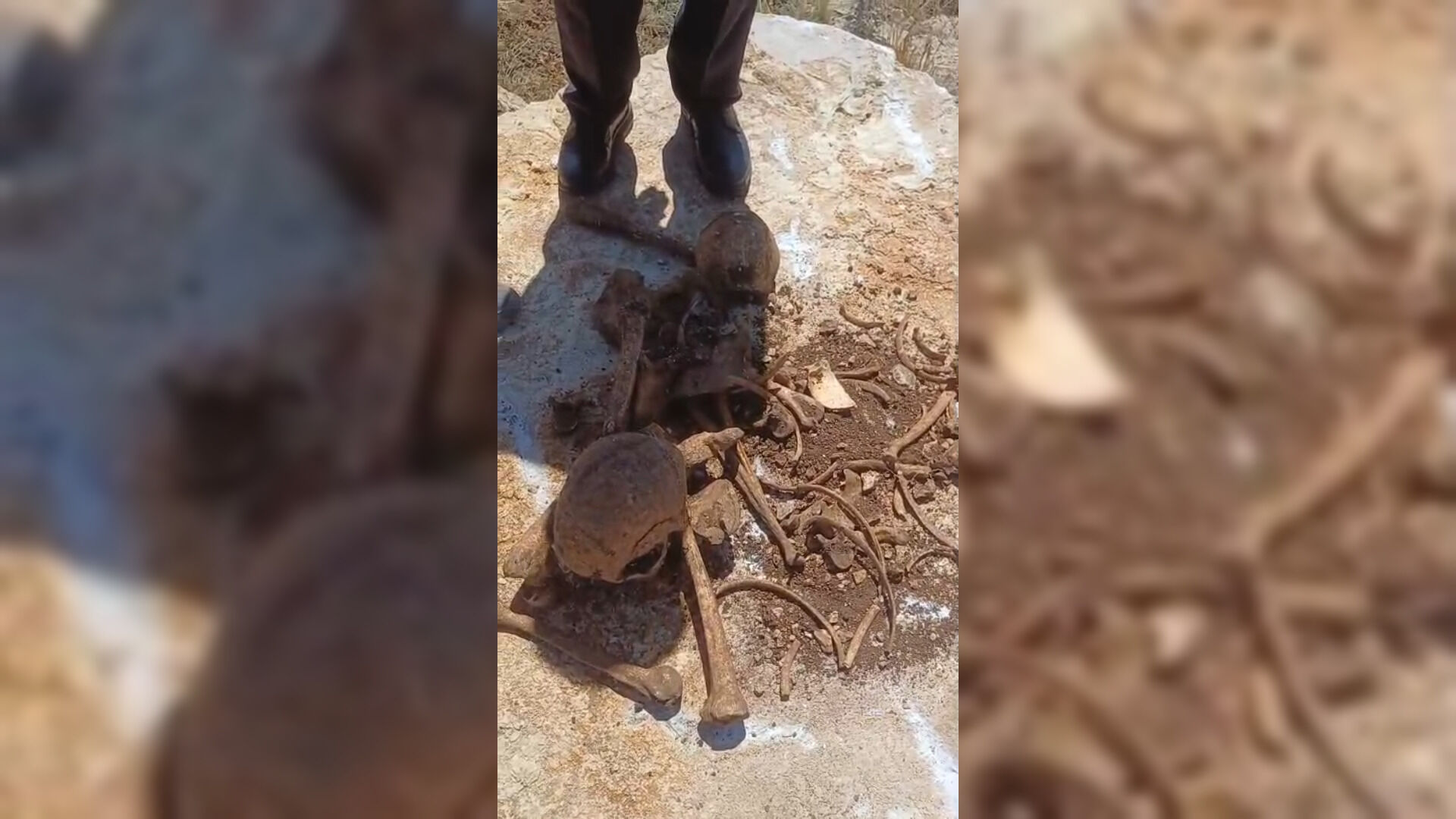 Malatya'da inşaat kazısında insan kemikleri bulundu-1