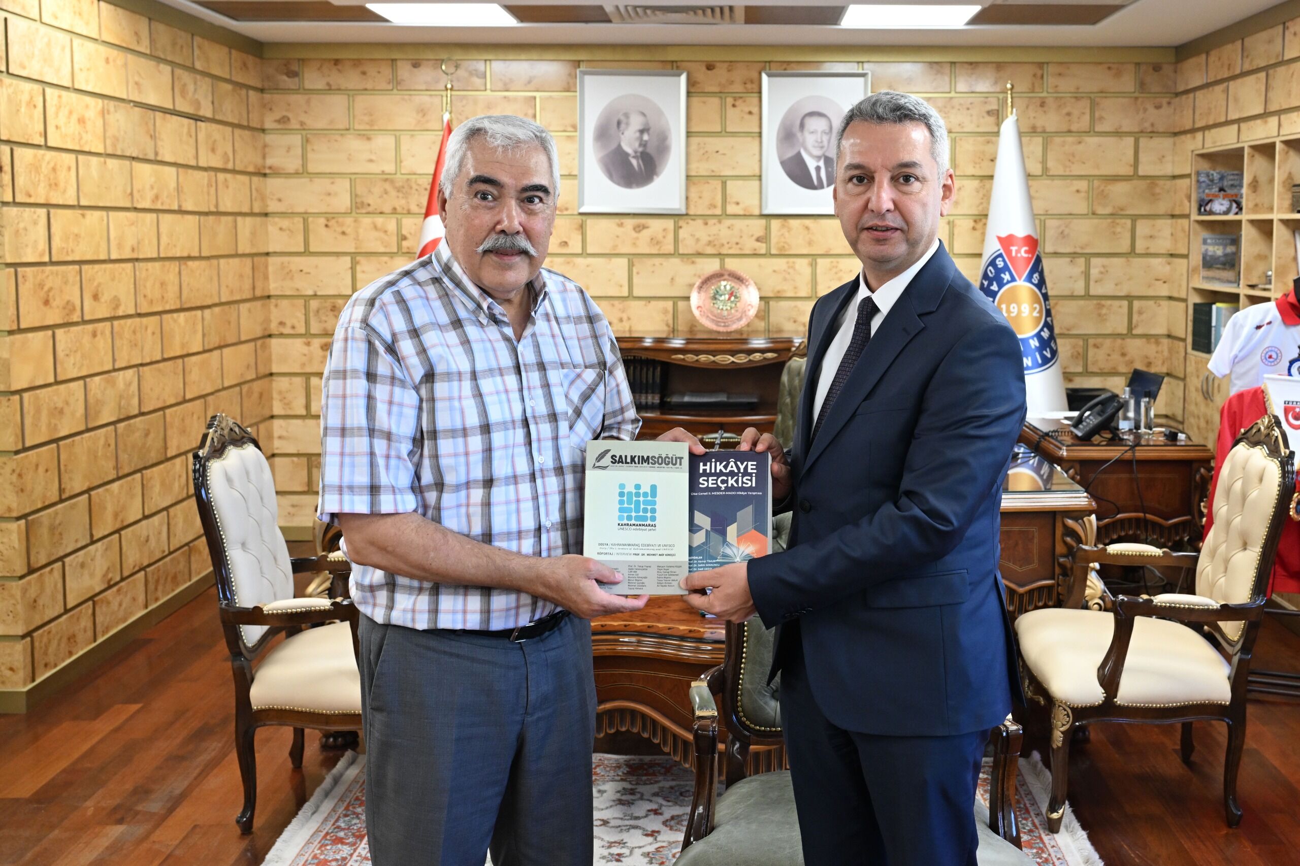 Mesder’den Ksü Rektörü Prof. Dr. İbrahim Taner Okumuş’a Ziyaret (2)
