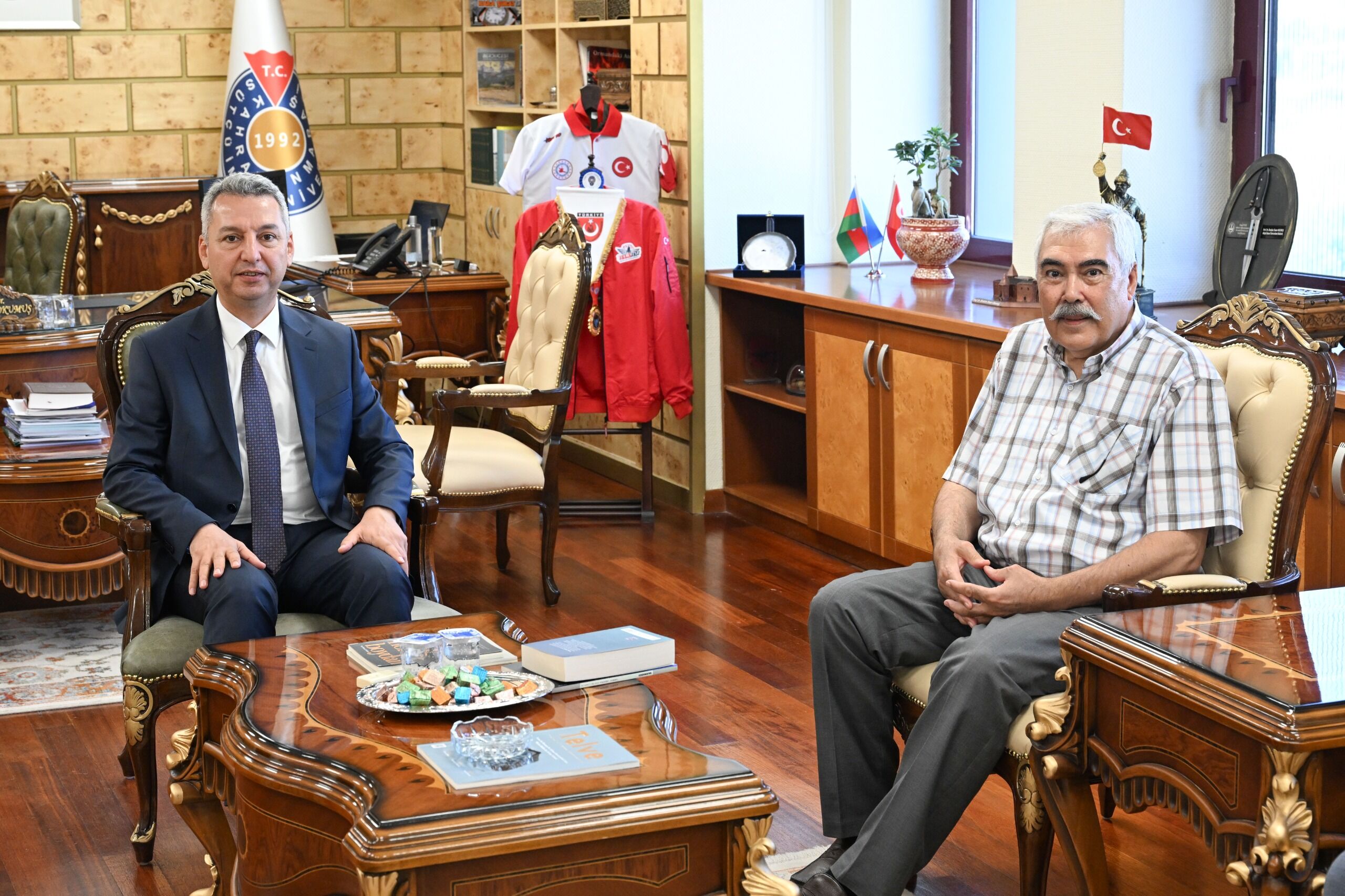 Mesder’den Ksü Rektörü Prof. Dr. İbrahim Taner Okumuş’a Ziyaret (3)