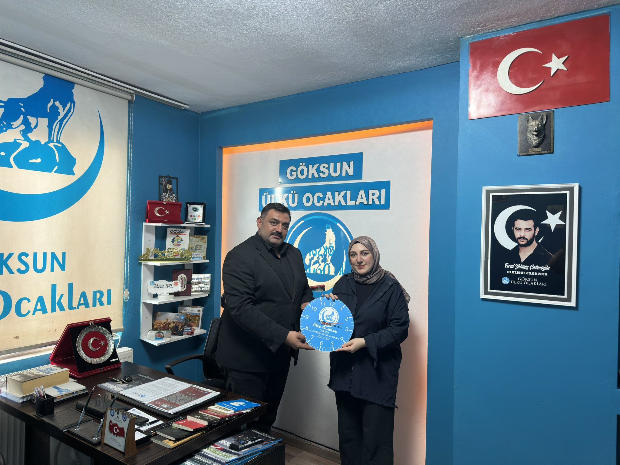 Ülkü Ocakları Genel Merkez Yöneticisi Reyhan Göksun’da2