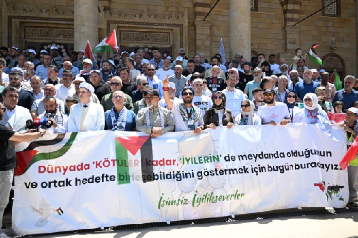 Bosna-Hersek'ten yola çıkan Filistin Konvoyu Kahramanmaraş'a ulaştı